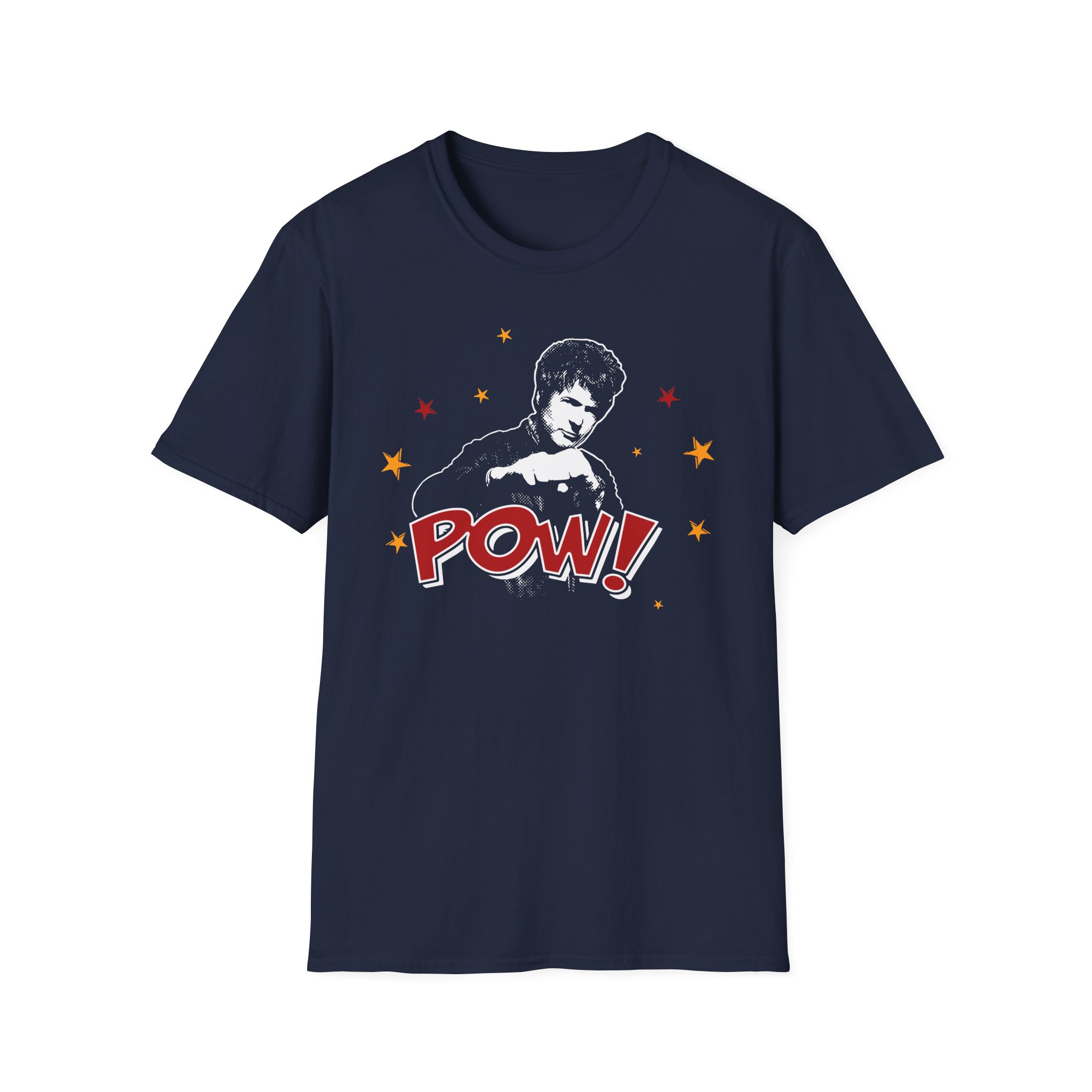 Blondie Clem Pow Unisex Softstyle T-Shirt