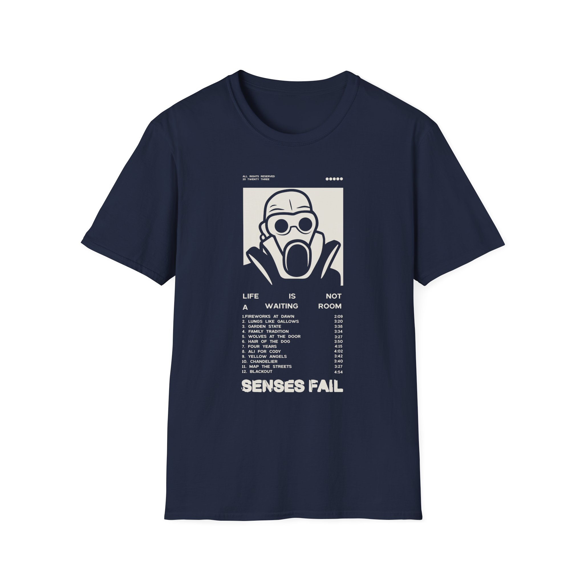 Senses Fail Linawr Tour Unisex Softstyle T-Shirt