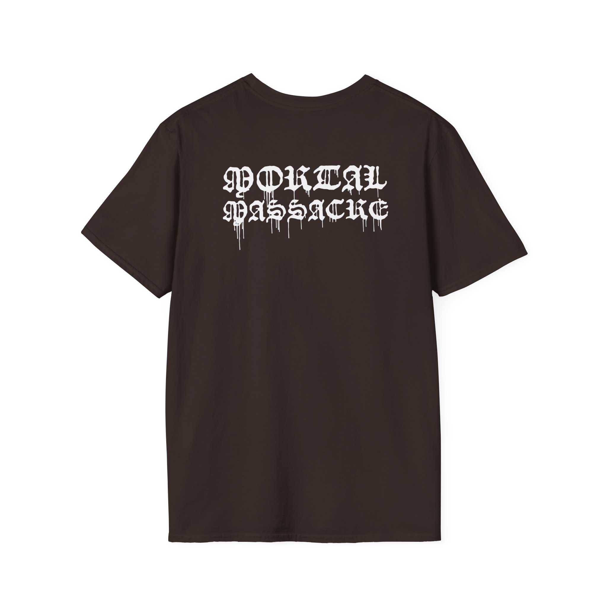 Mortician Mortal Massacre Unisex Softstyle T-Shirt