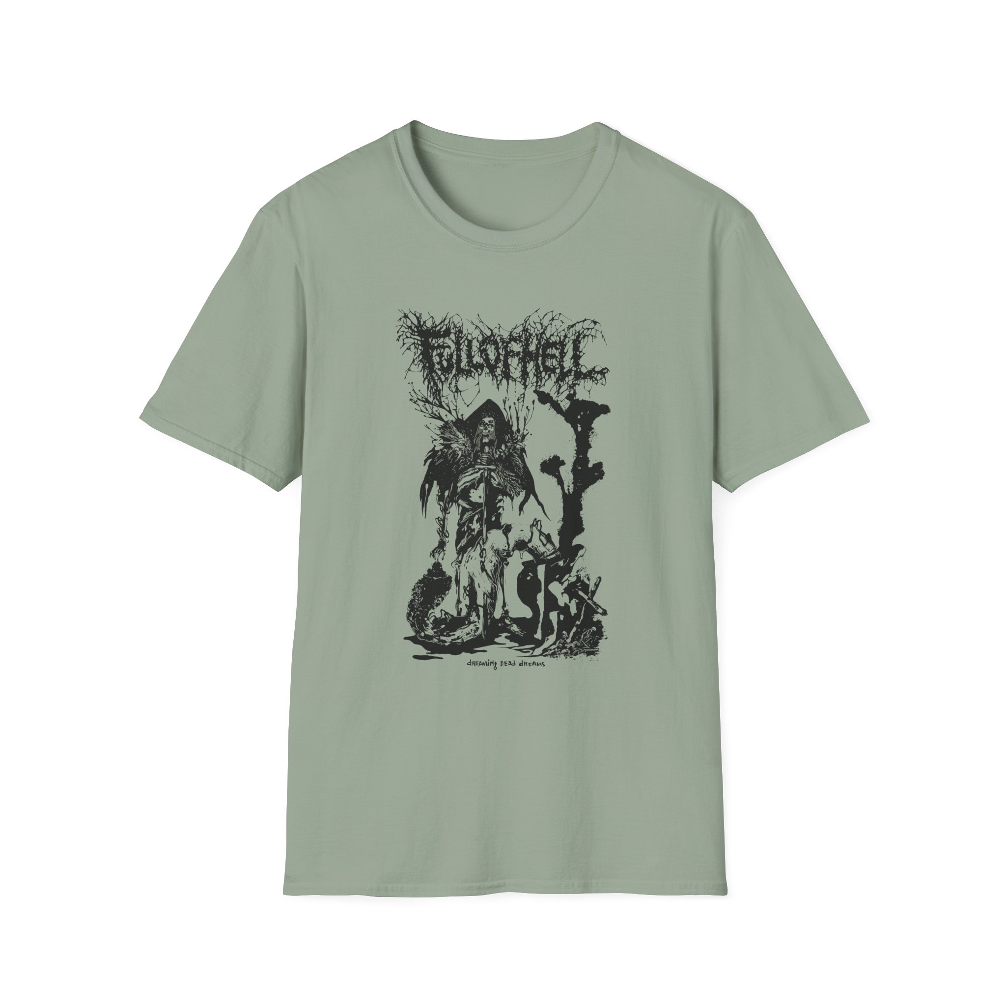 Full of Hell Dreaming Dead Dreams Unisex Softstyle T-Shirt