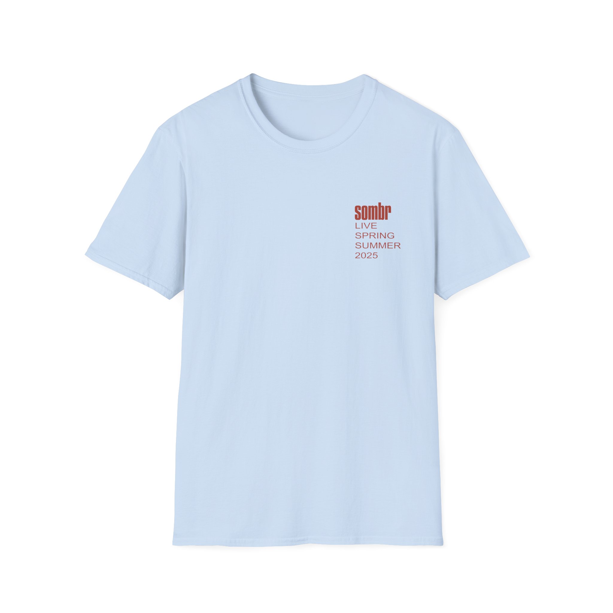 Sombr Live Spring 2025 Tour Unisex T-Shirt