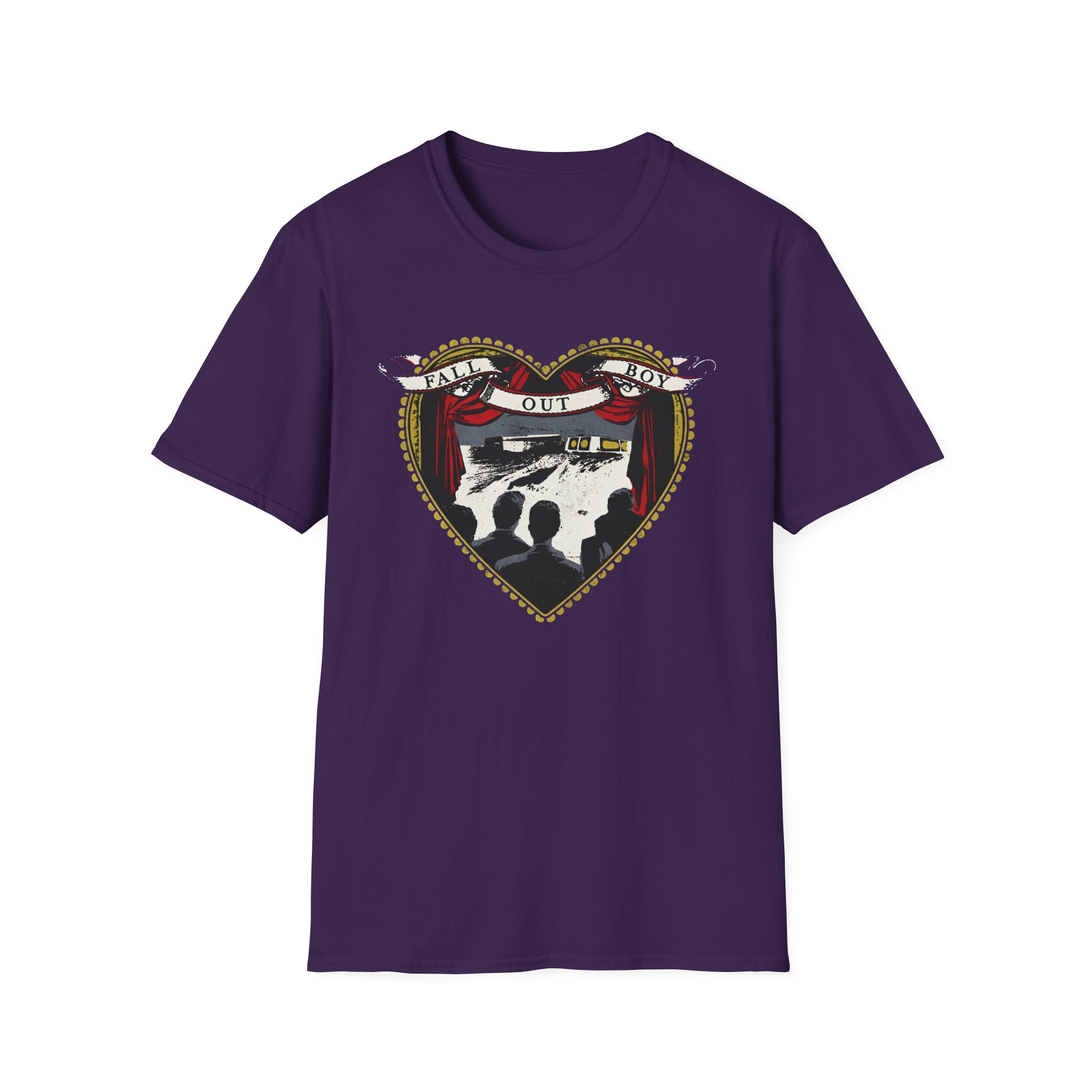 Fall Out Boy Album Cover Heart Unisex Softstyle T-Shirt