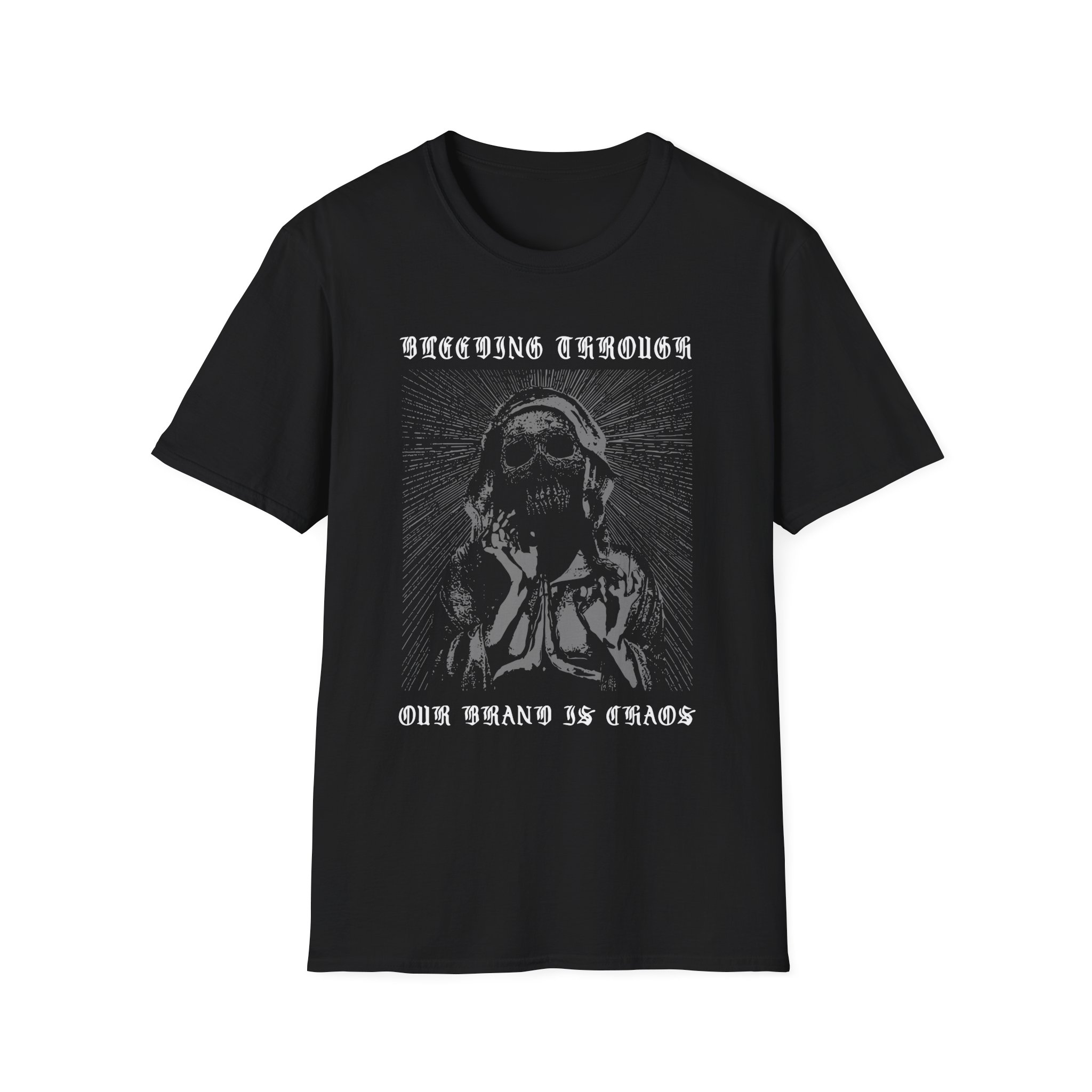 Bleeding Through Our Brand is Chaos Unisex Softstyle T-Shirt