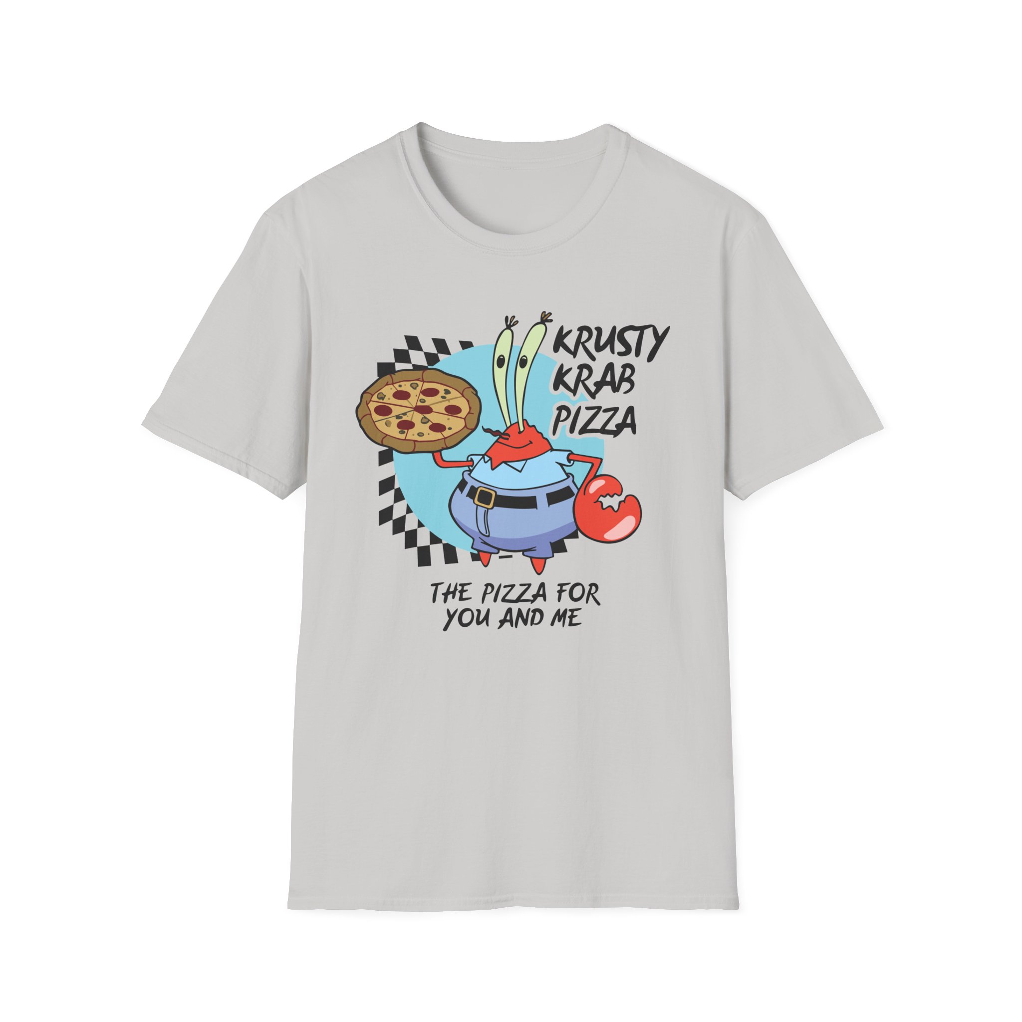 Spongebob The Krusty Krab Pizza Unisex Softstyle T-Shirt