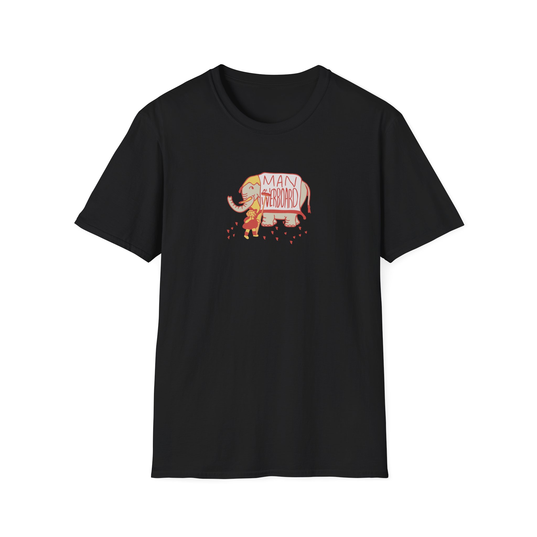 Man Overboard Elephant Unisex Softstyle T-Shirt