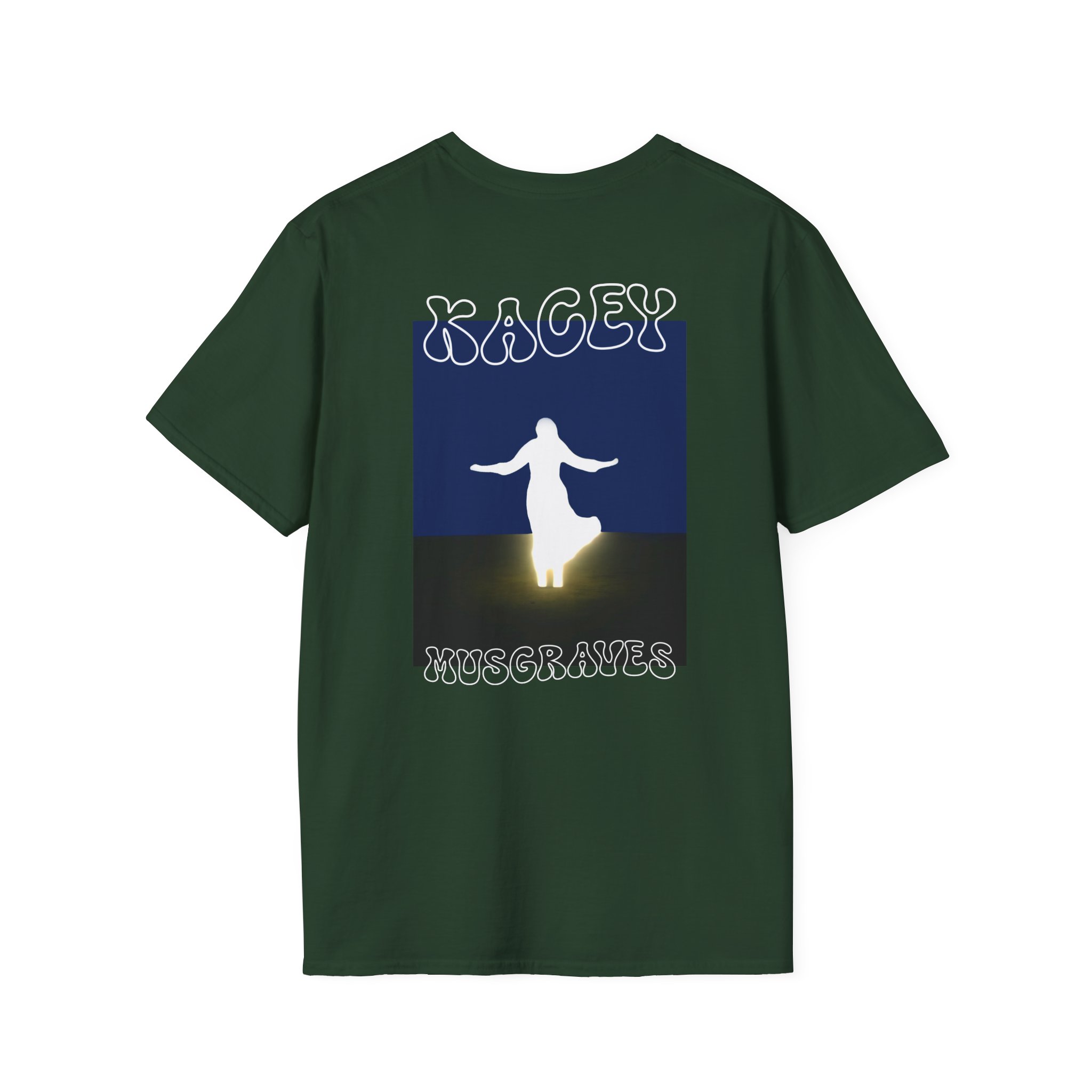 Kacey Musgraves Bubble Letter Unisex Softstyle T-Shirt