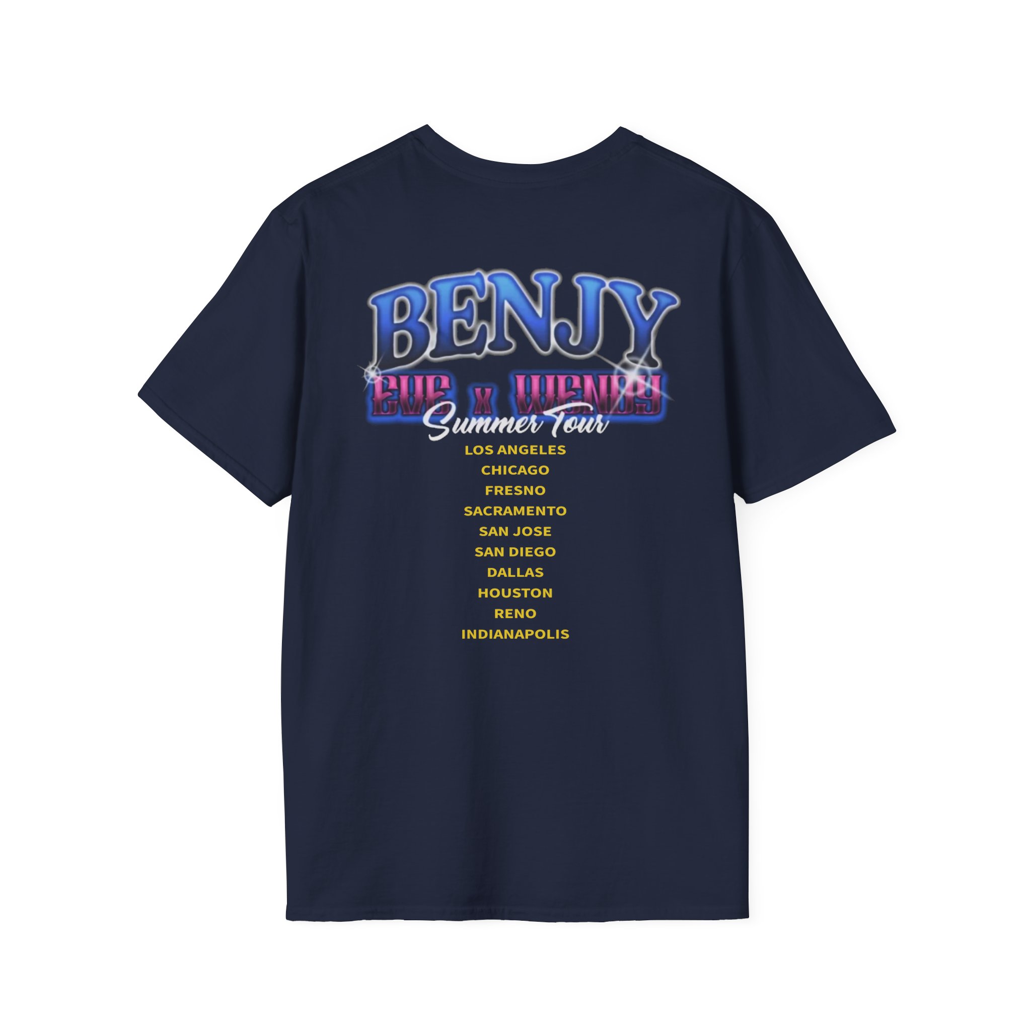 Eve and Wendy Web Tour Unisex Softstyle T-Shirt