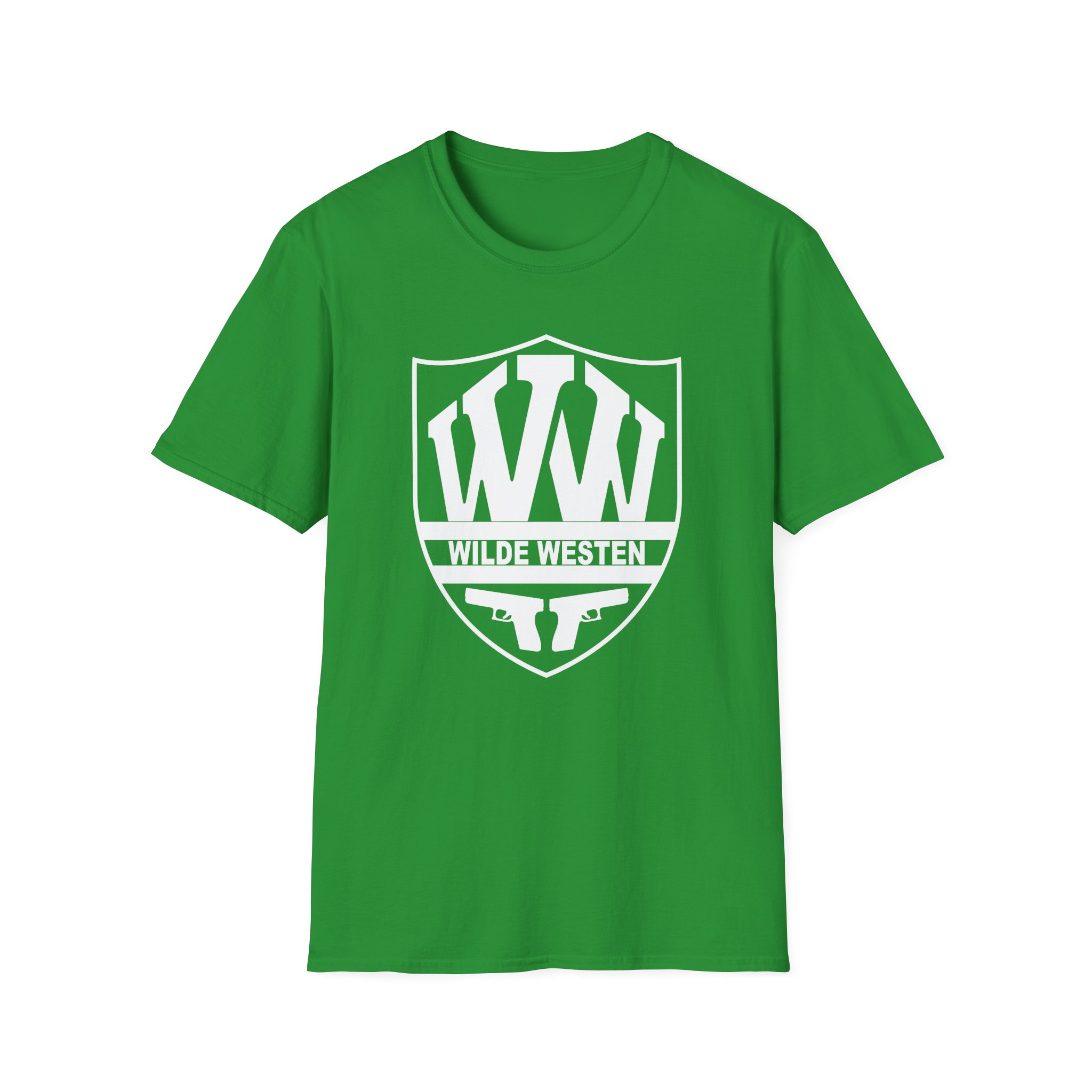 Mula B Louis Wilde Westen Logo Unisex Softstyle T-Shirt