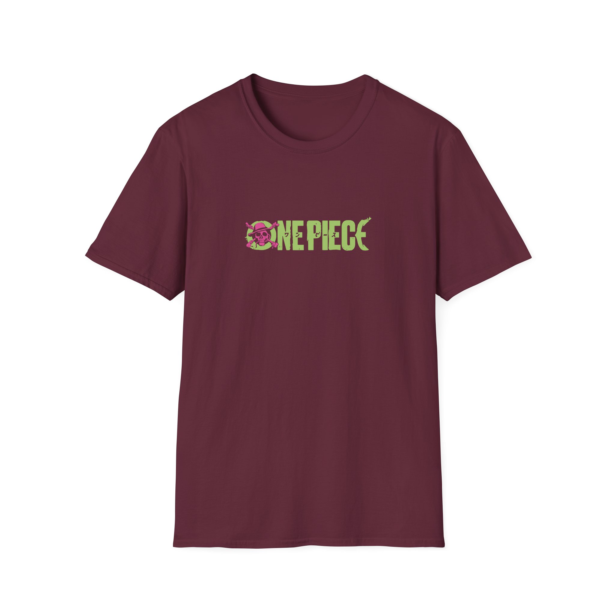 One Piece Main Logo Unisex Softstyle T-Shirt