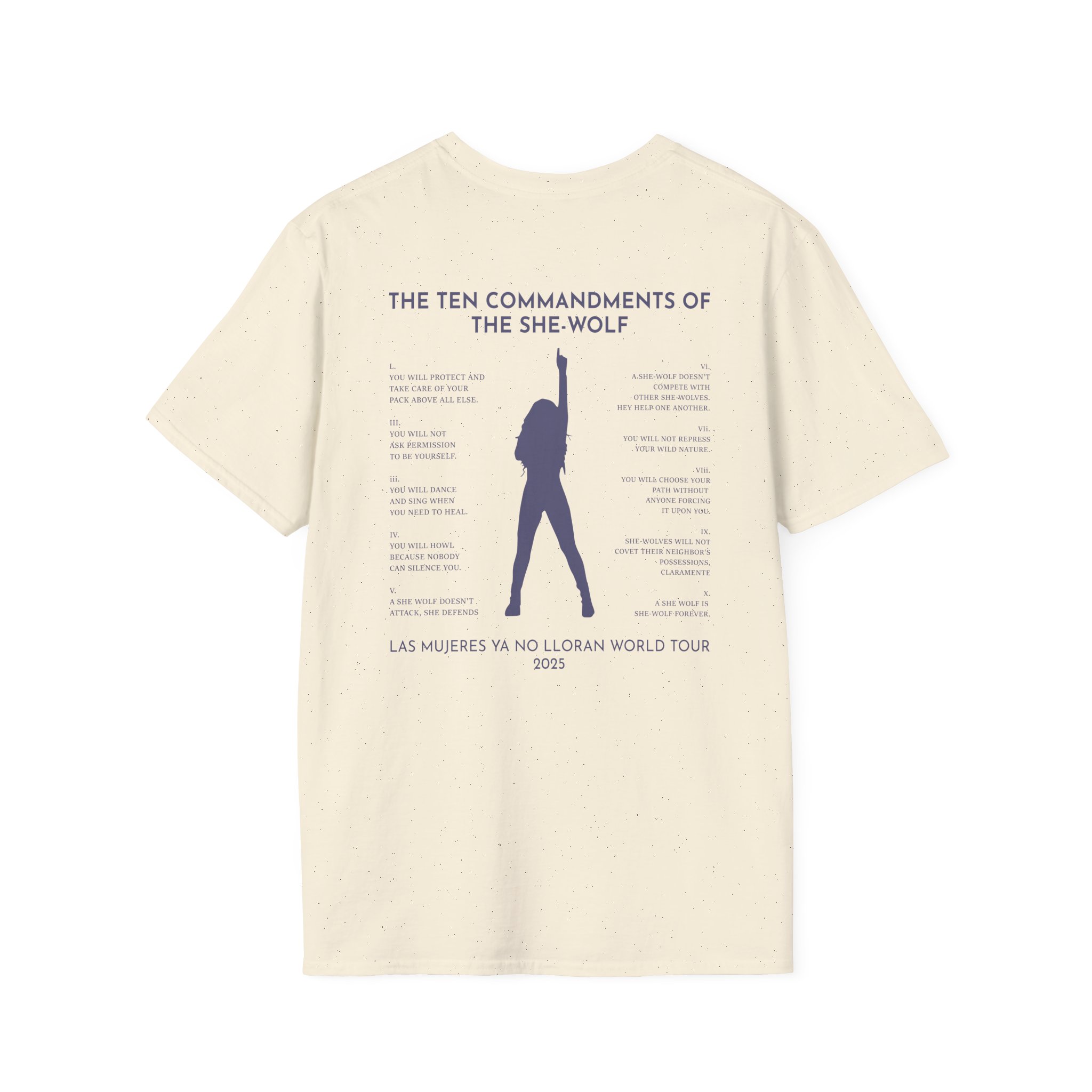 Shakira Commandments Unisex Softstyle T-Shirt