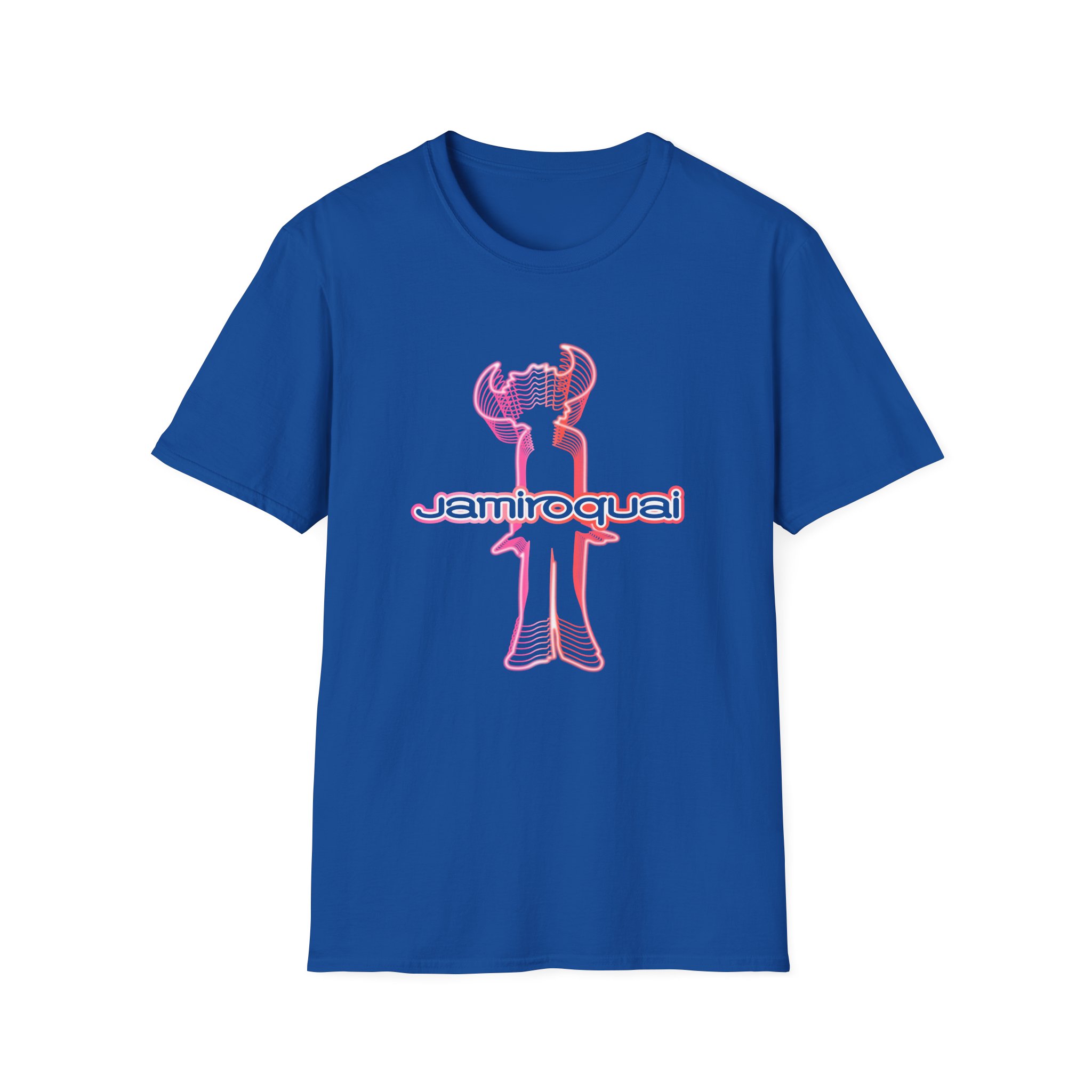 J Buffalo Man Neon Unisex Softstyle T-Shirt