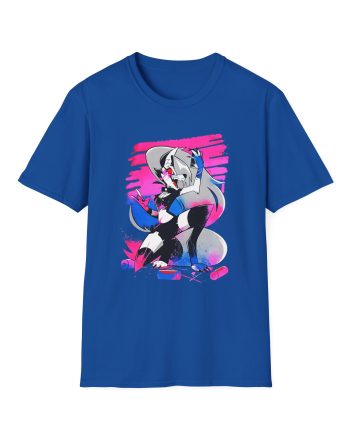 Helluva Boss Loona Micro Ribbed Unisex Softstyle T-Shirt