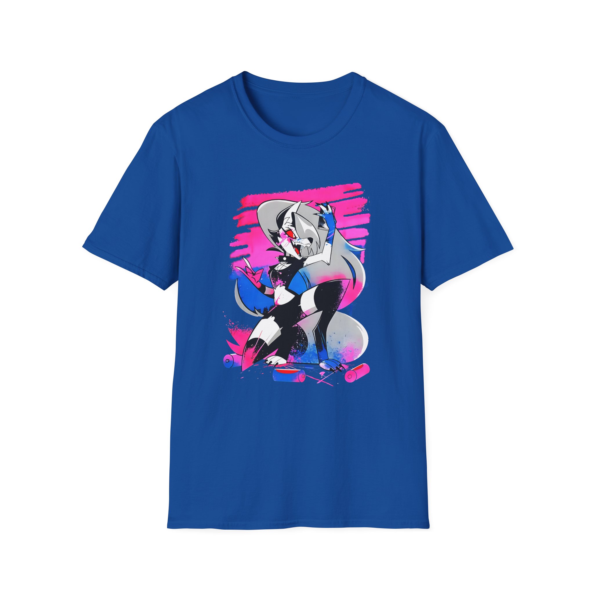 Helluva Boss Loona Micro Ribbed Unisex Softstyle T-Shirt