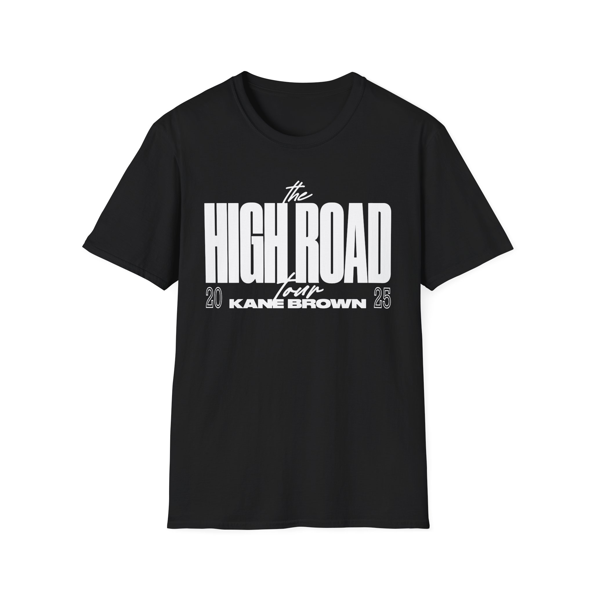 KB The High Road Text Unisex Softstyle T-Shirt