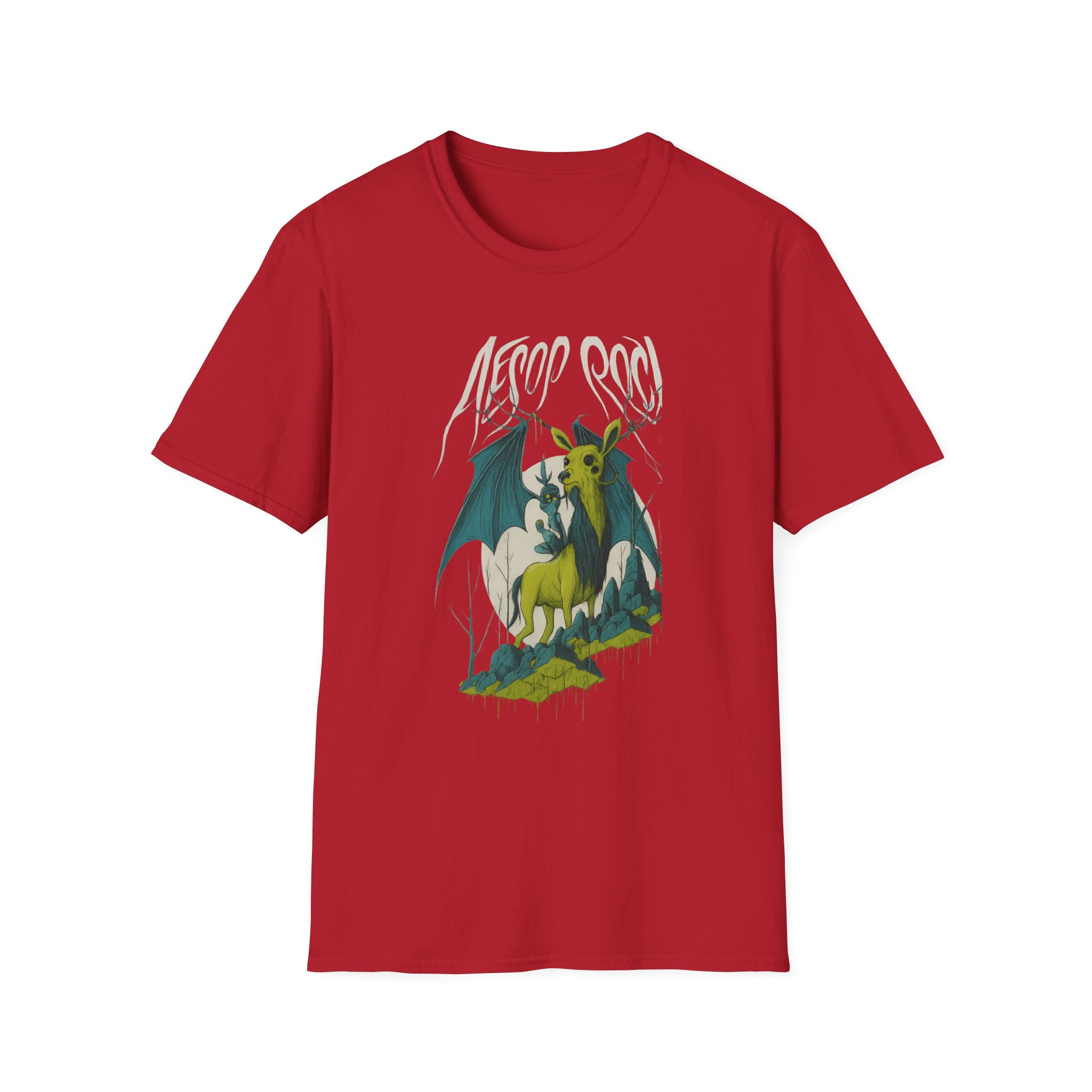Aesop Rock Deer Unisex Softstyle T-Shirt
