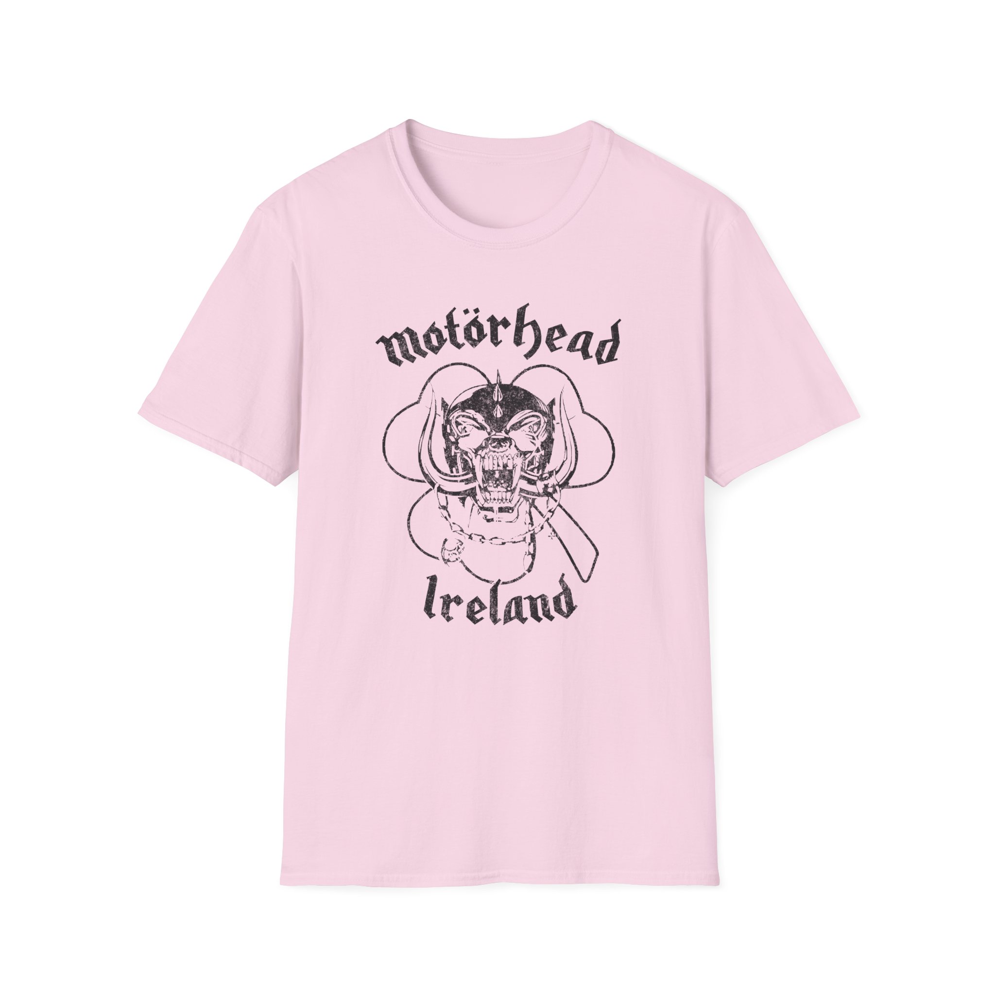 Motorhead Warpig Shamrock Unisex Softstyle T-Shirt