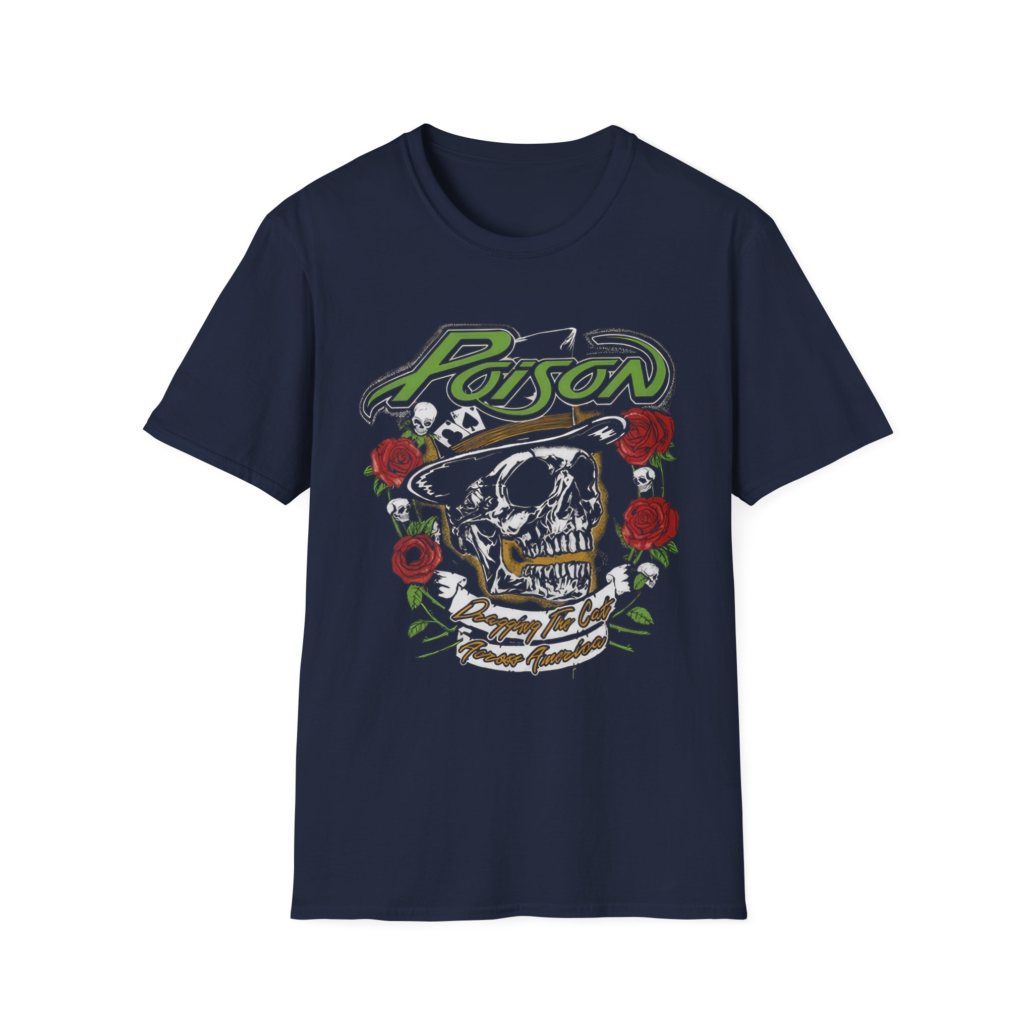 Poison Dragging the Cat Unisex Softstyle T-Shirt
