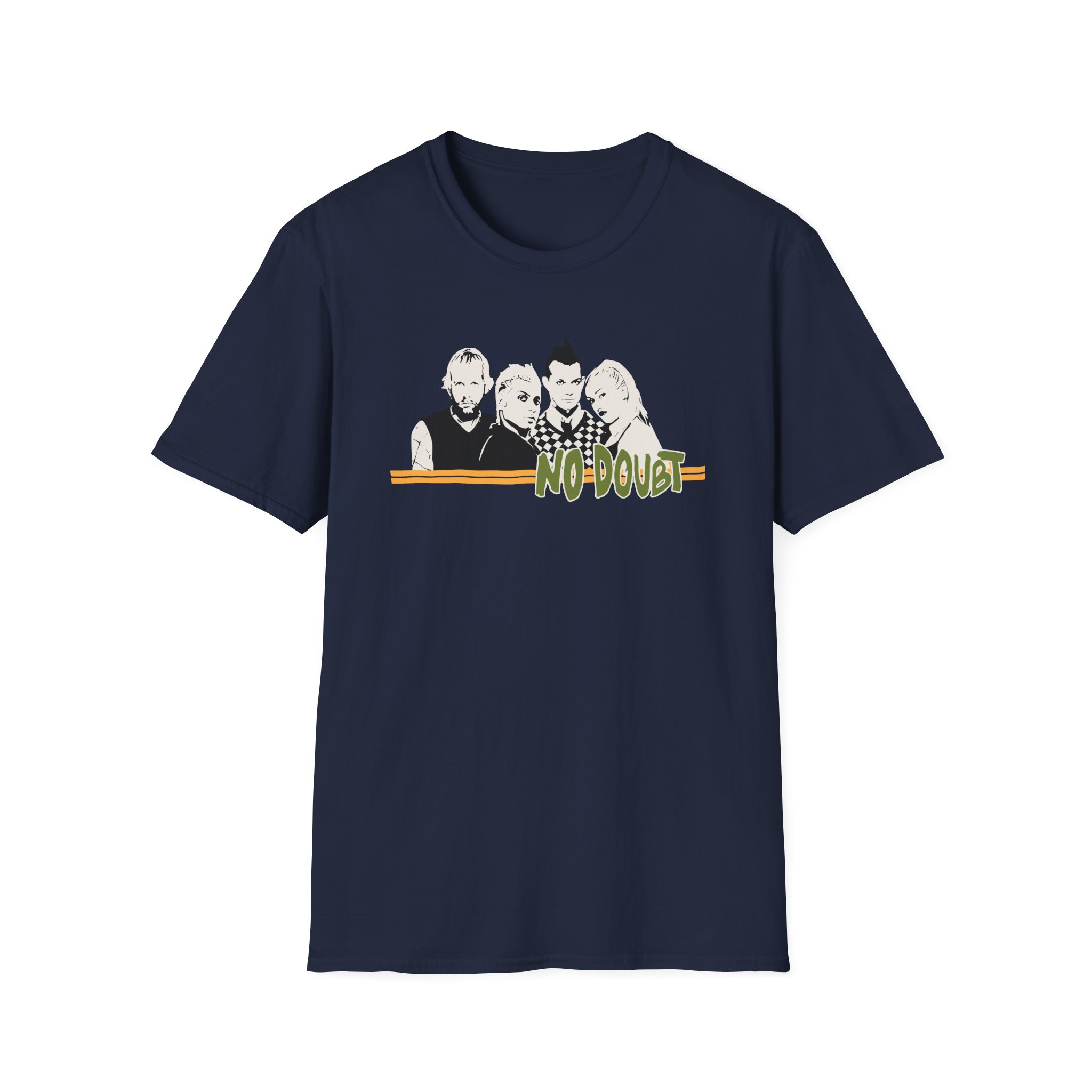 No Doubt Stripe Unisex Softstyle T-Shirt