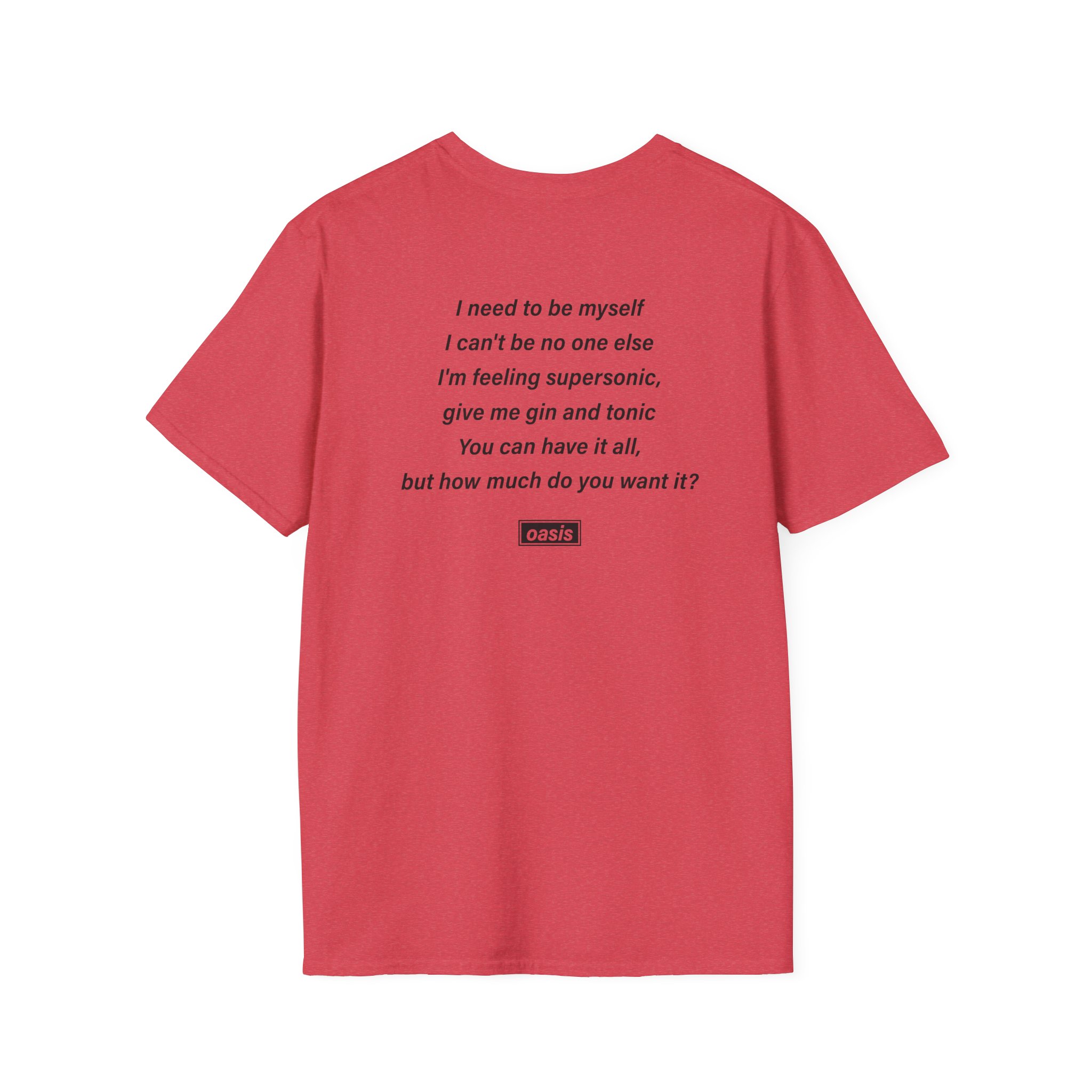 Oasis Supersonic Unisex Softstyle T-Shirt