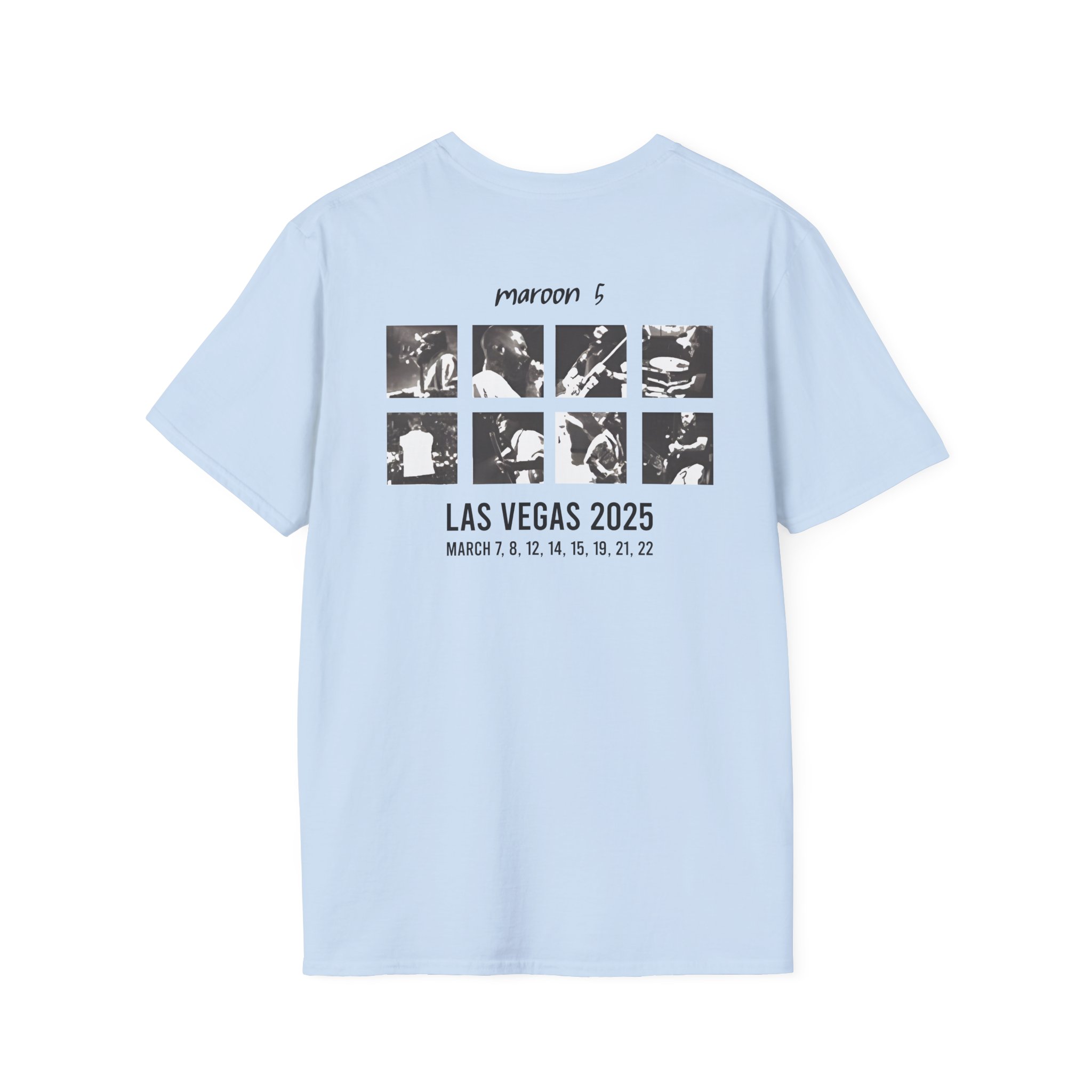 Adam Levine M5LV 2025 Grid Unisex Softstyle T-Shirt
