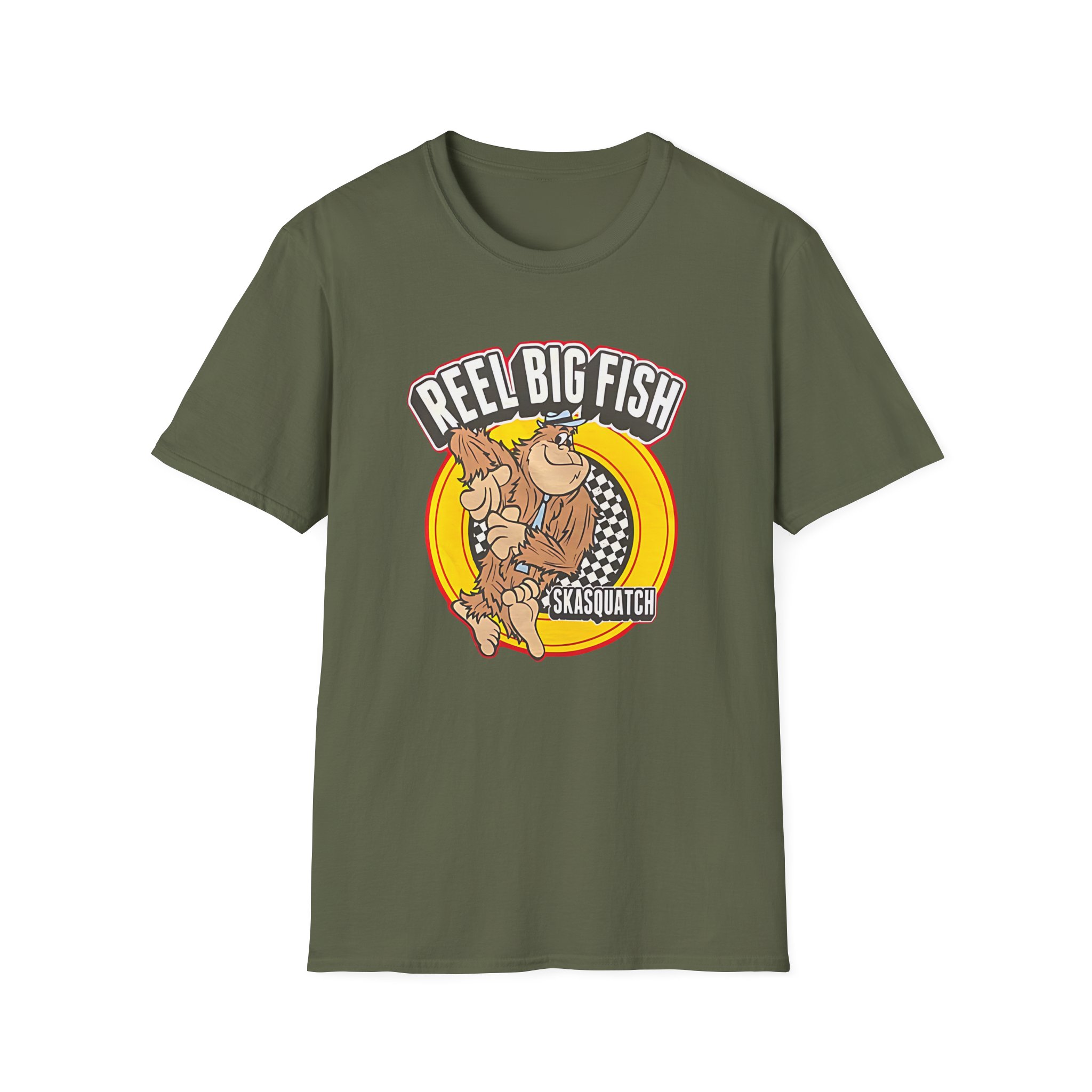 Reel Big Fish Skasquatch Unisex Softstyle T-Shirt