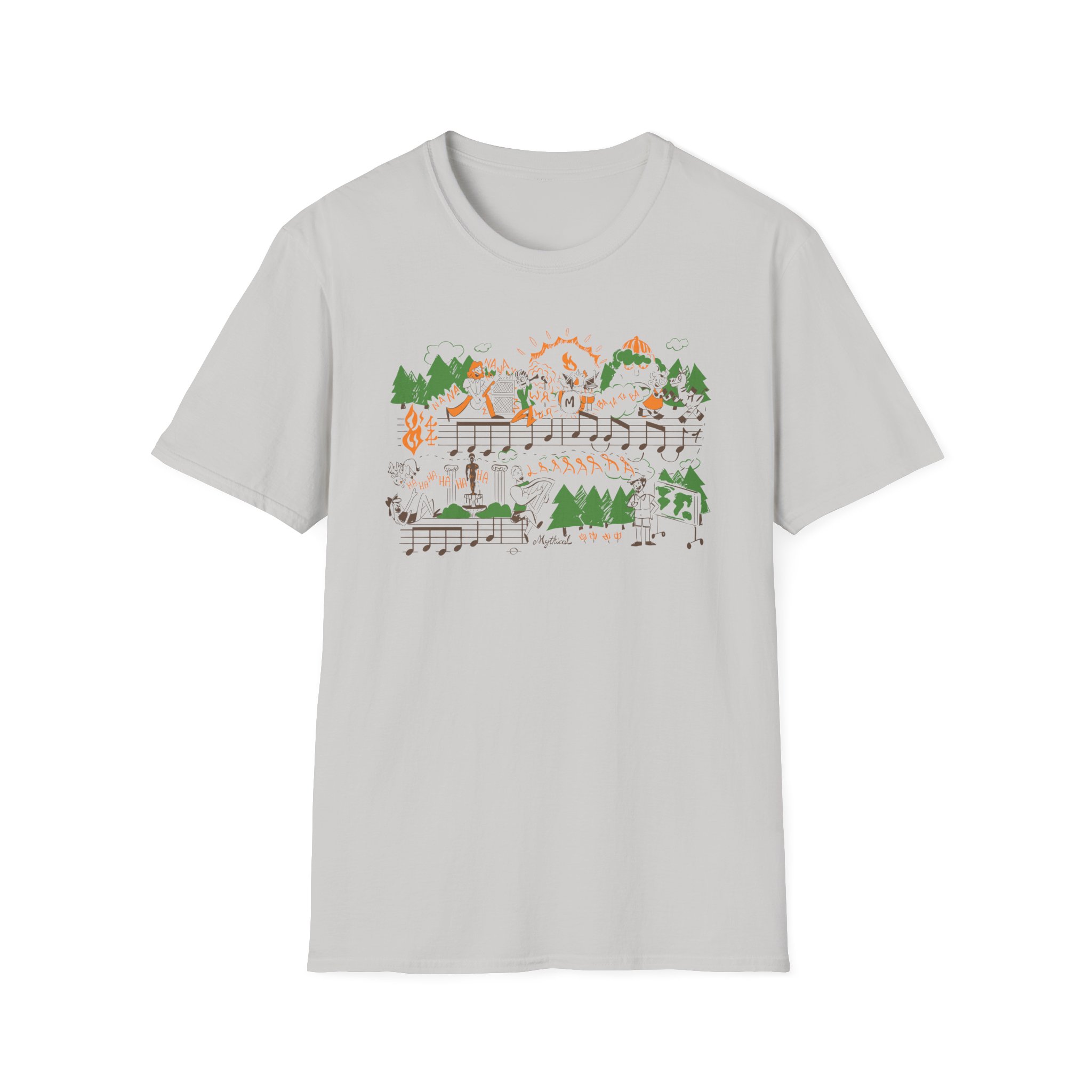 Good Mythical Morning Theme Song unisex softstyle t-shirt
