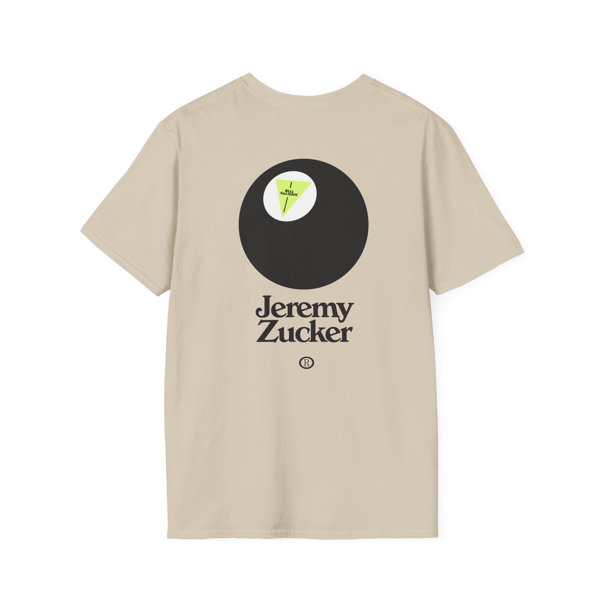 JZ Magic 8ball Unisex Softstyle T-Shirt
