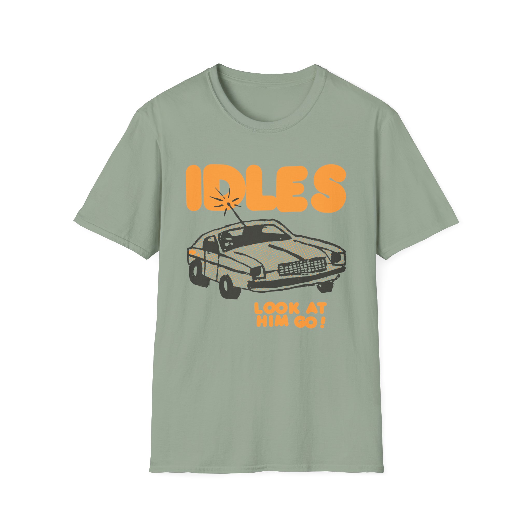 Idles Look At Him Go Unisex Softstyle T-Shirt