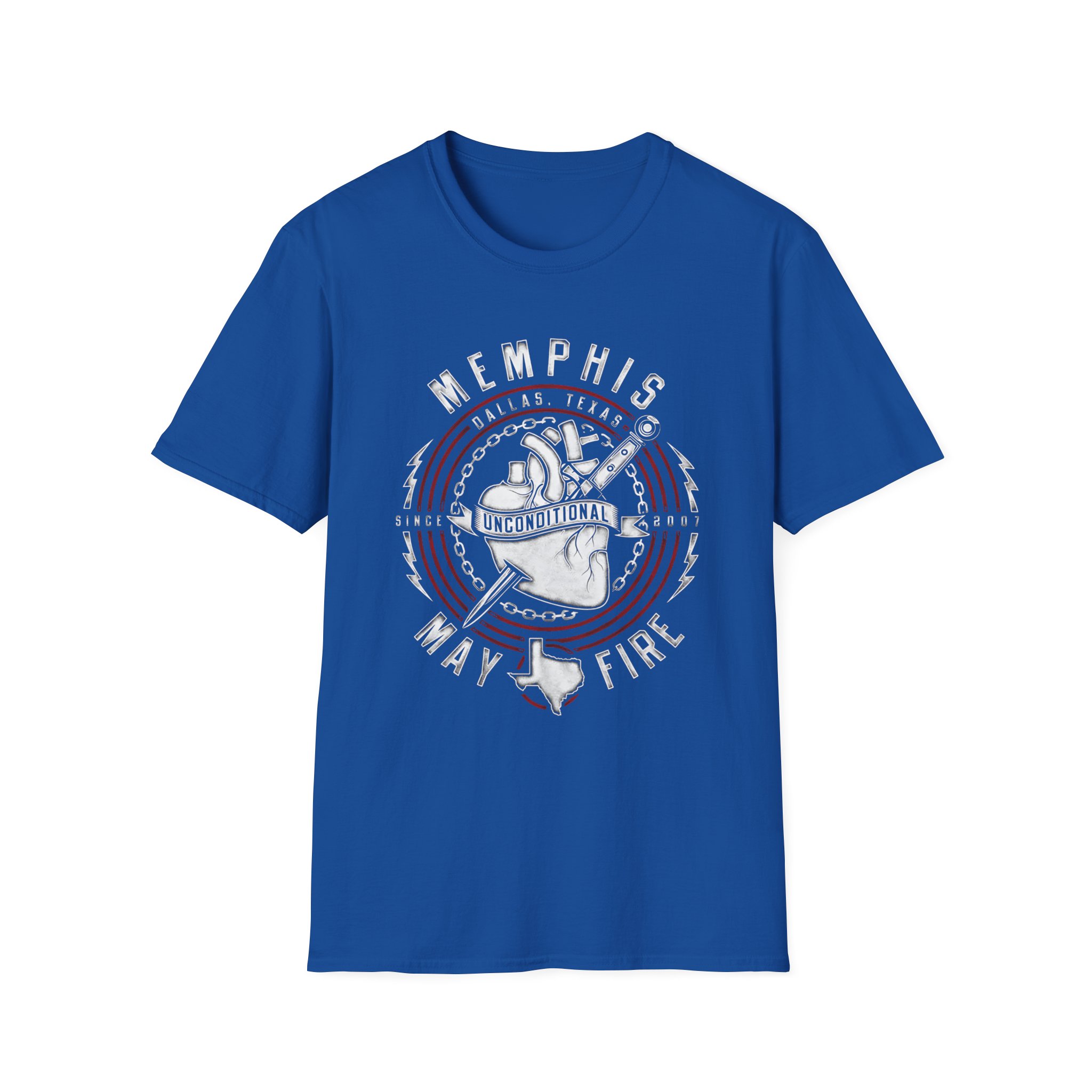 Memphis May Fire Pulse Unisex Softstyle T-Shirt