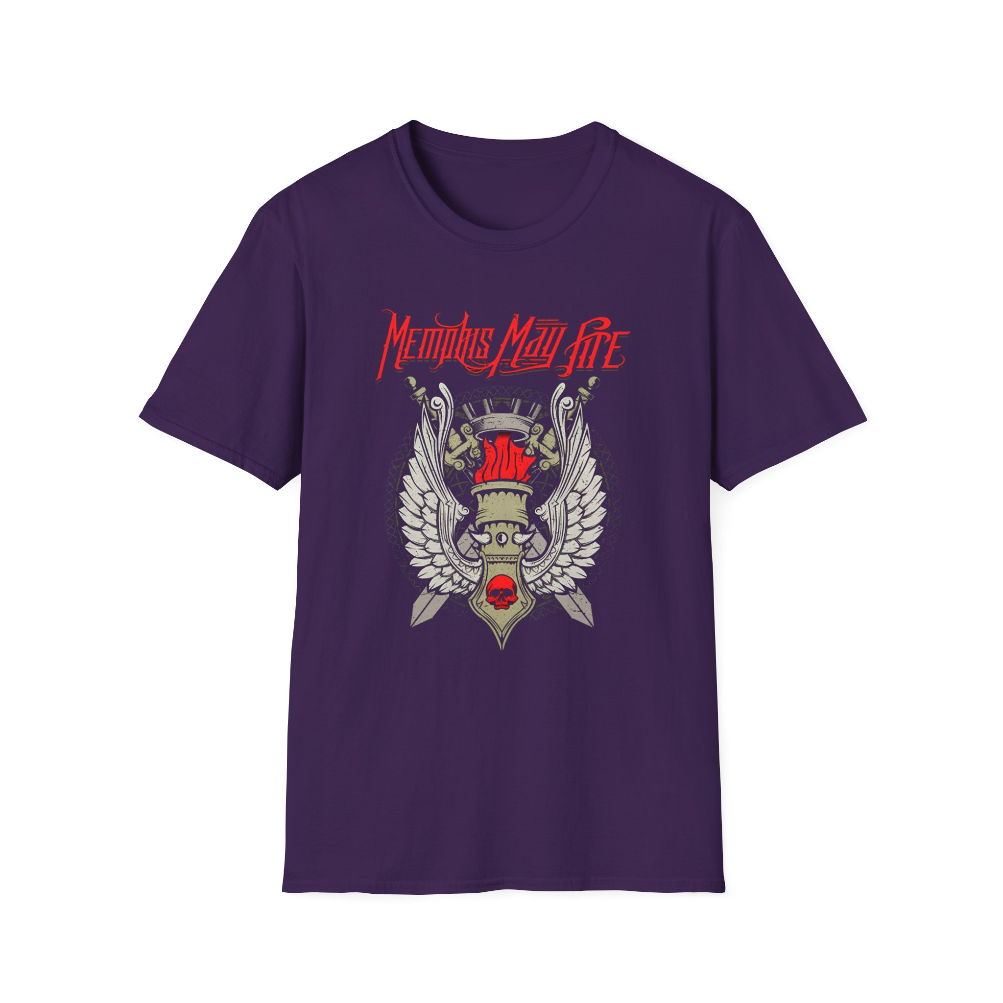 Memphis May Fire Roman Crest Unisex Softstyle T-Shirt