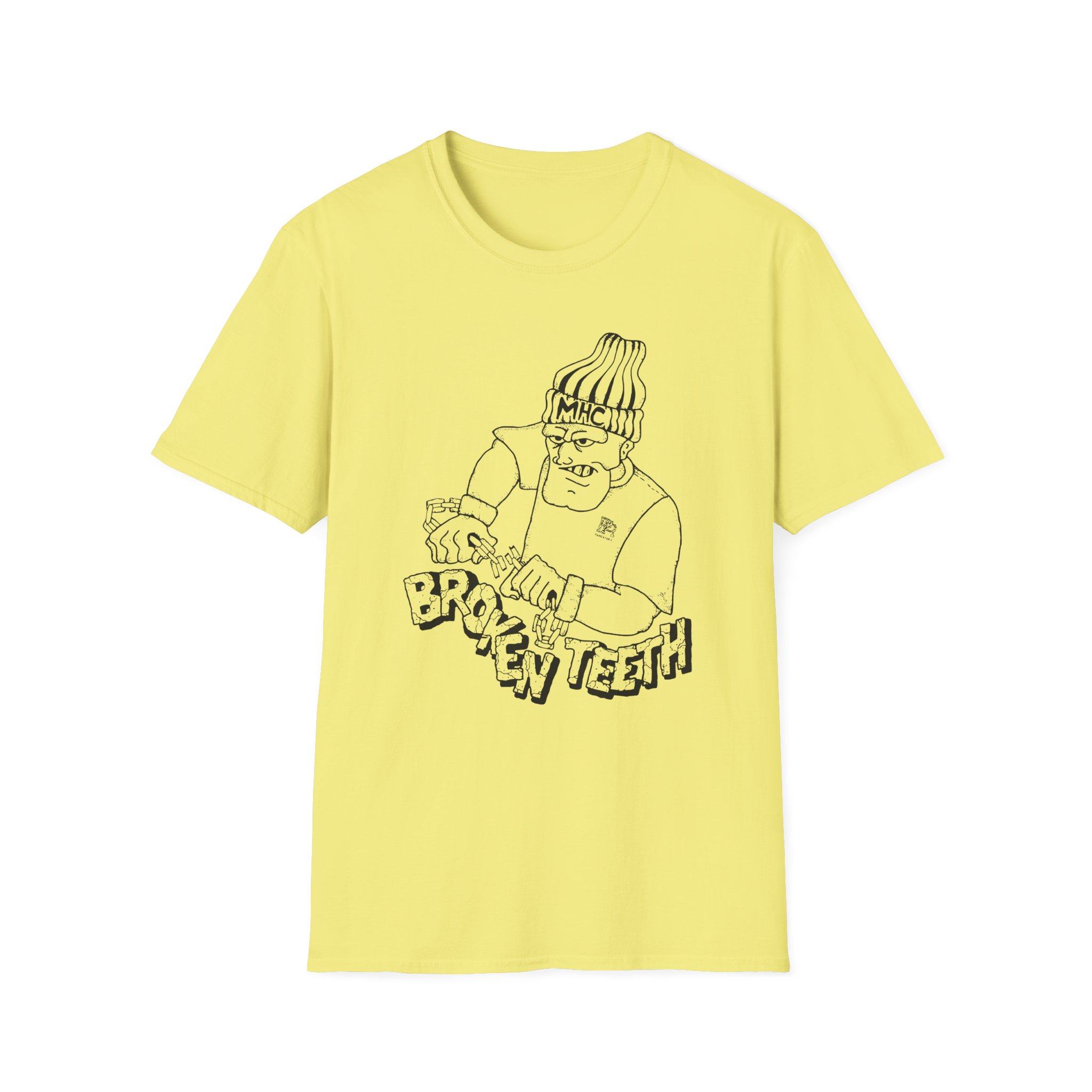 Broken Teeth Unisex Softstyle T-Shirt