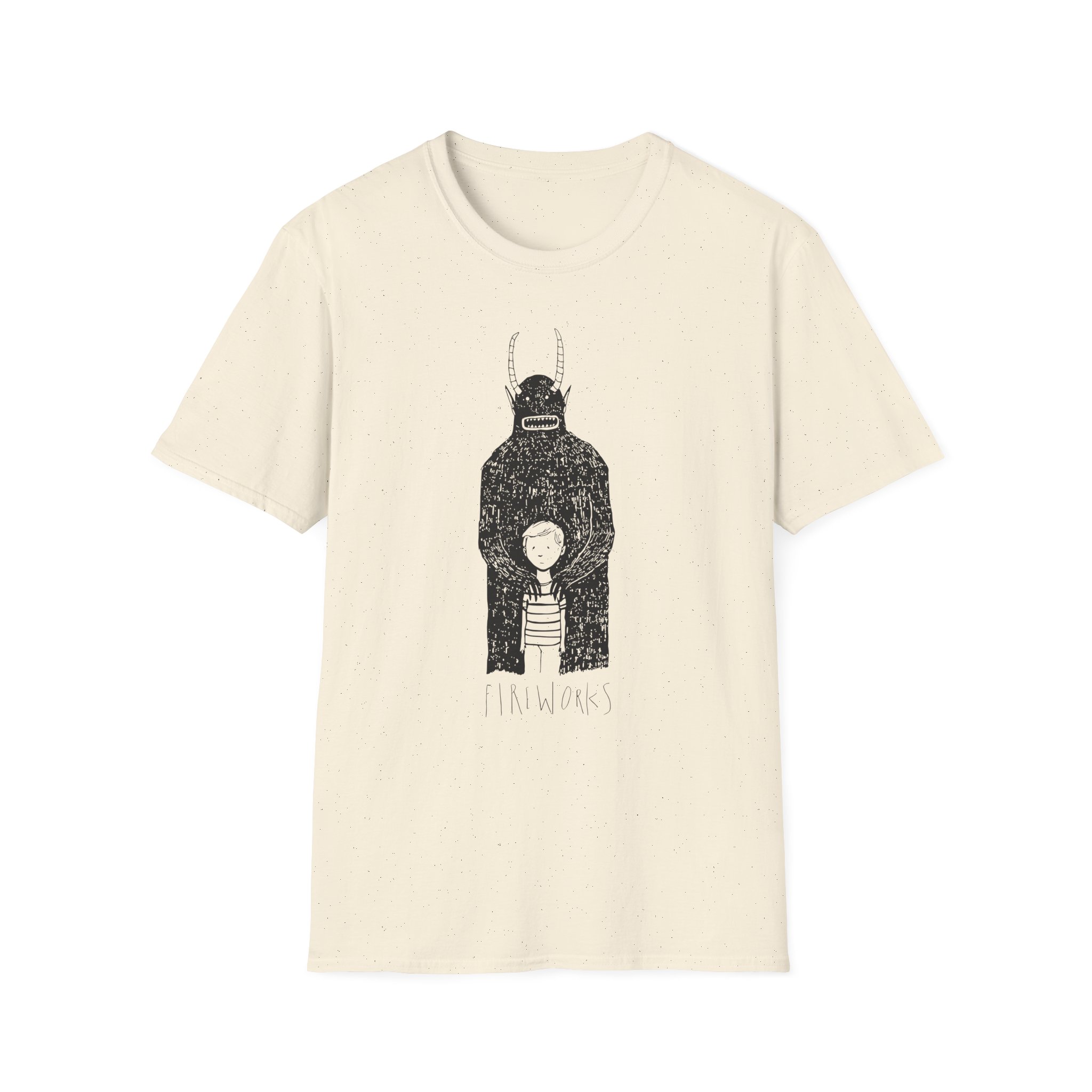 Fireworks Monster Unisex Softstyle T-Shirt