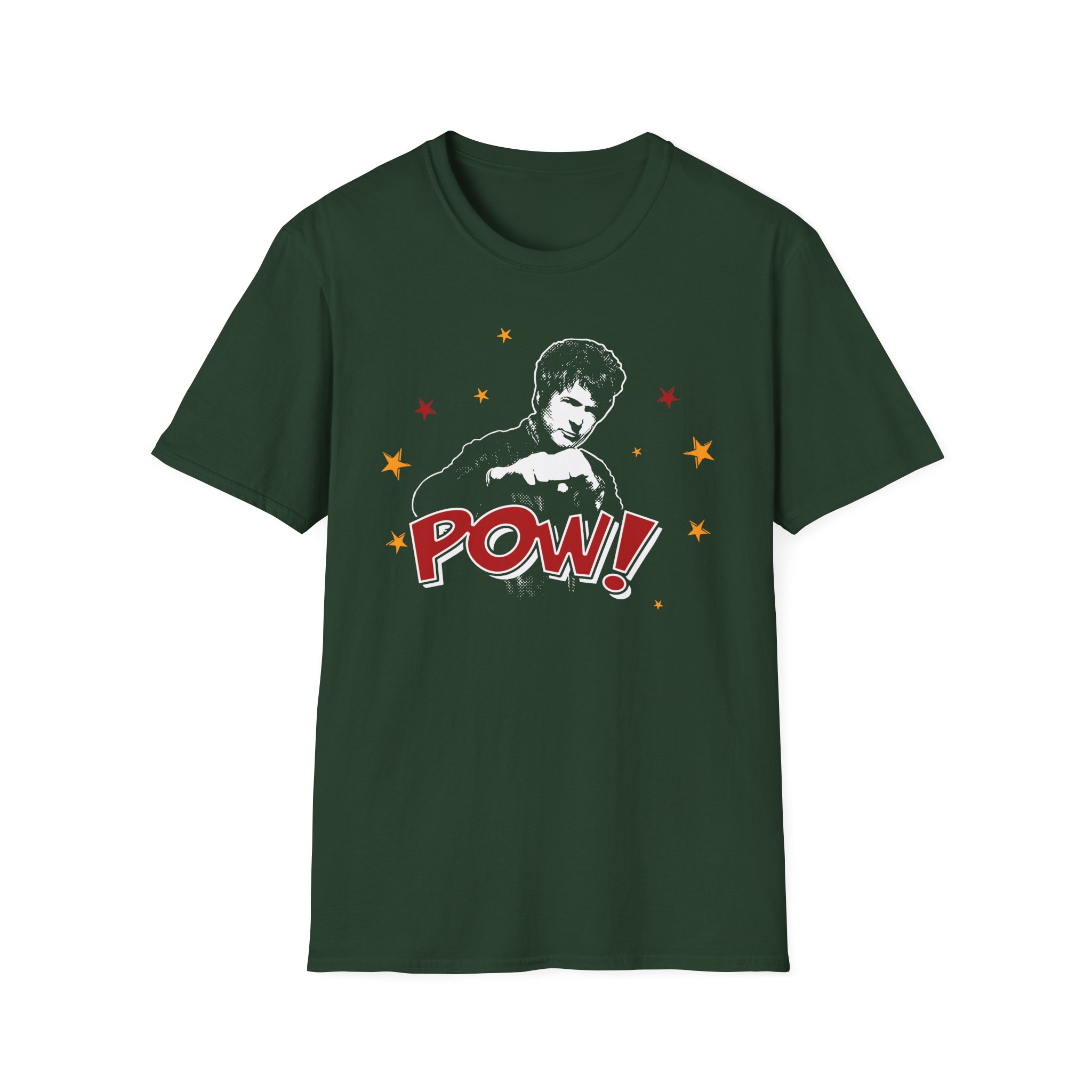 Blondie Clem Pow Unisex Softstyle T-Shirt