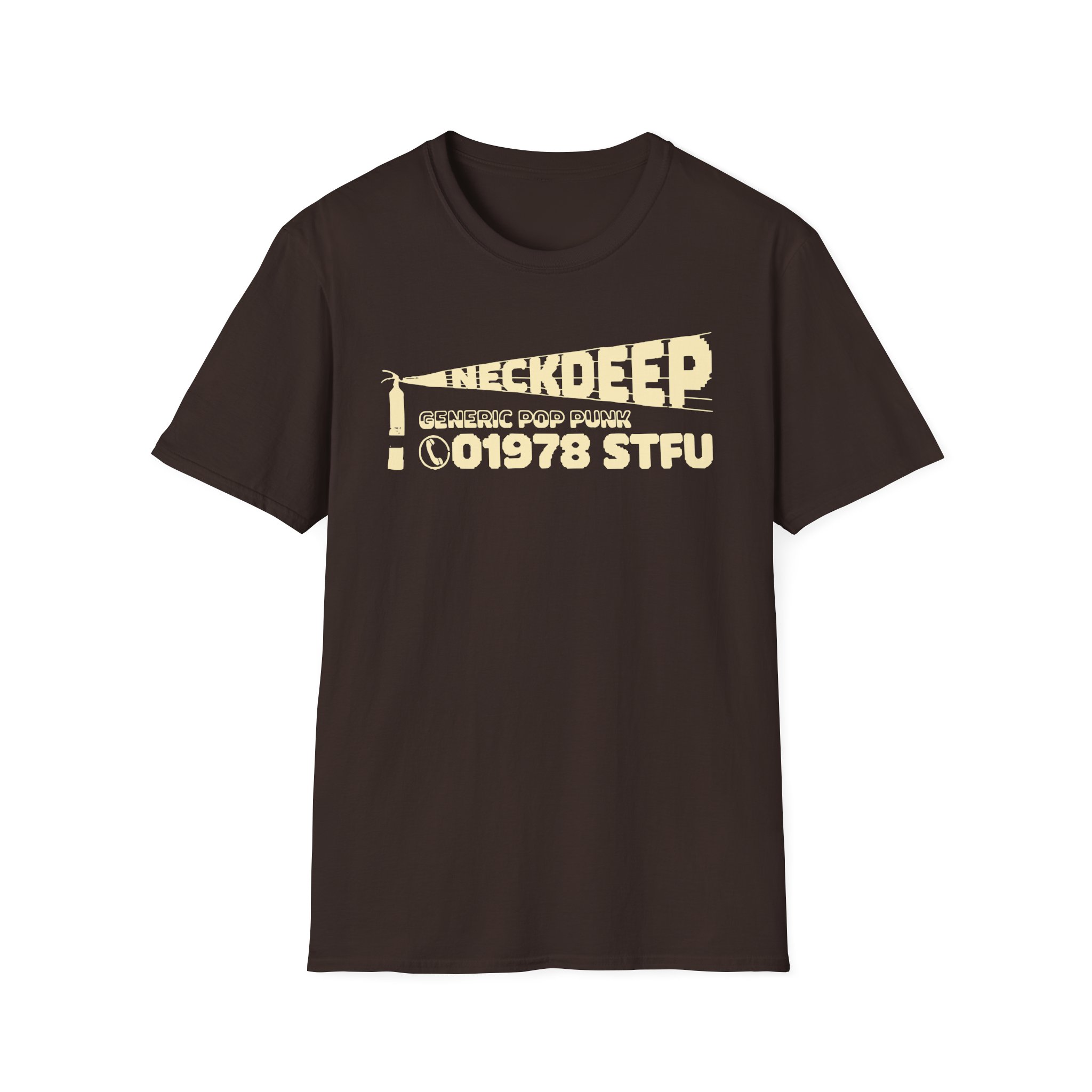 Neck Deep Extinguisher Unisex Softstyle T-Shirt