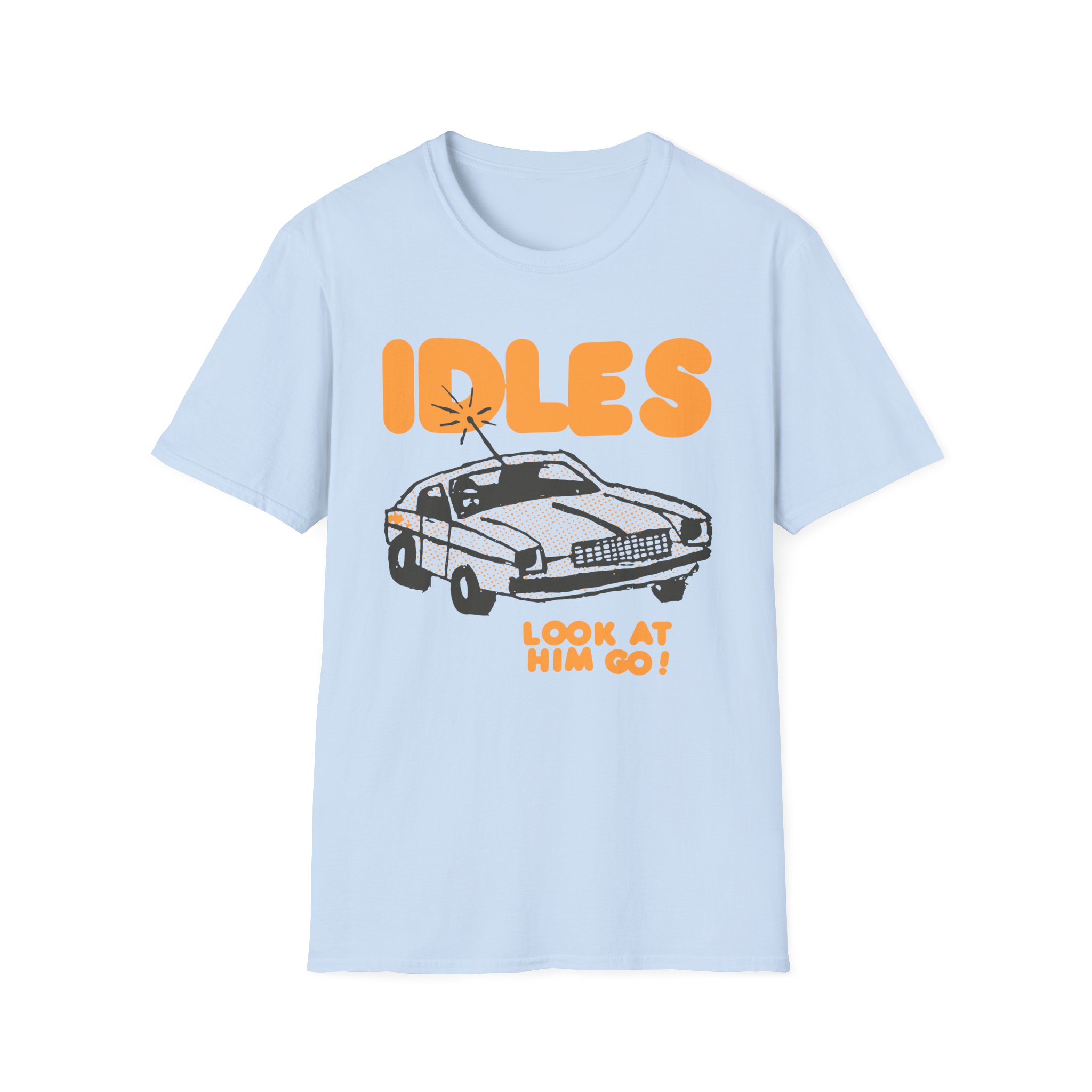 Idles Look At Him Go Unisex Softstyle T-Shirt