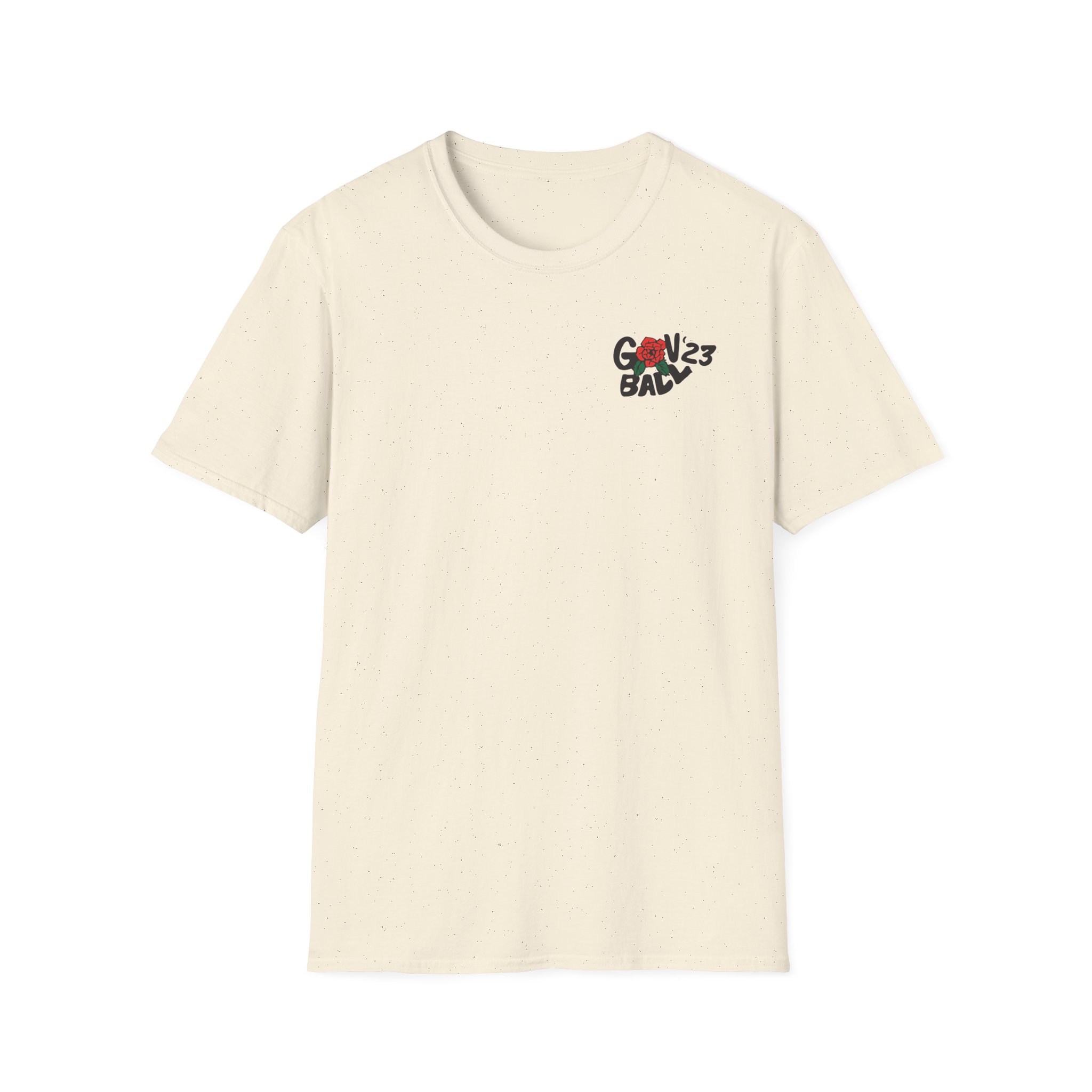 Gov Ball Flower Unisex Softstyle T-Shirt