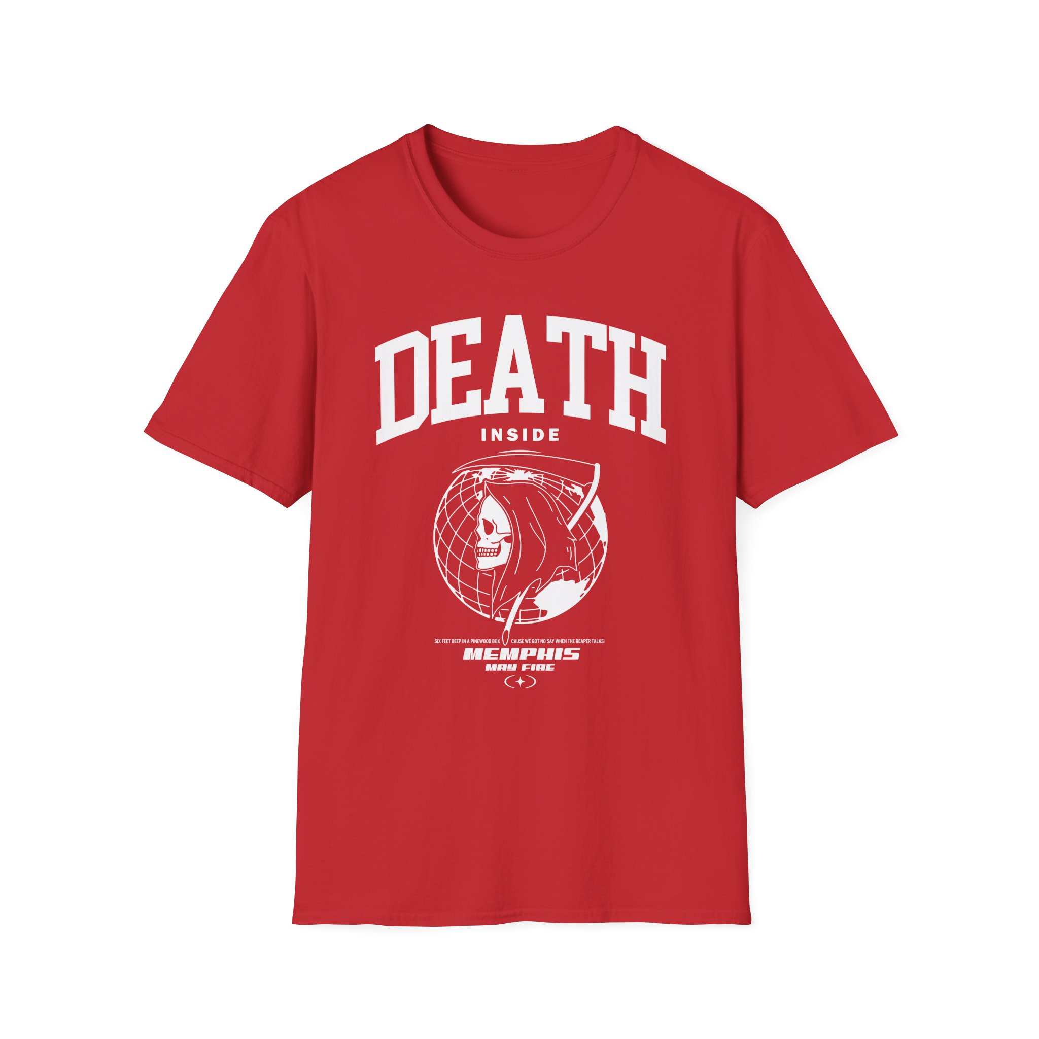 Memphis May Fire Death Inside Spider Unisex Softstyle T-Shirt