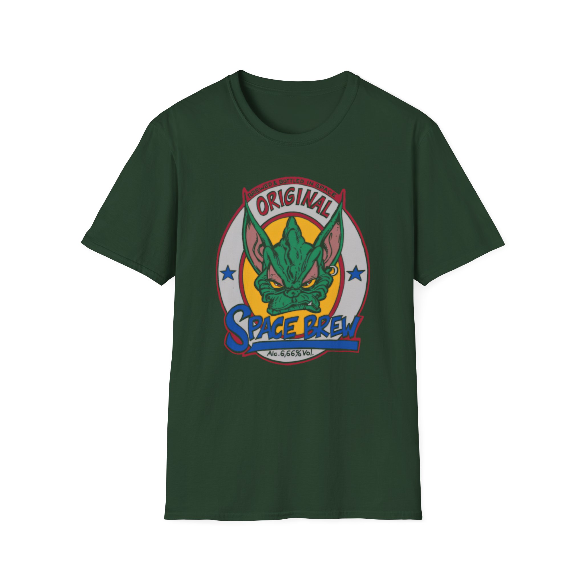 Tankard Space Brew Unisex Softstyle T-Shirt