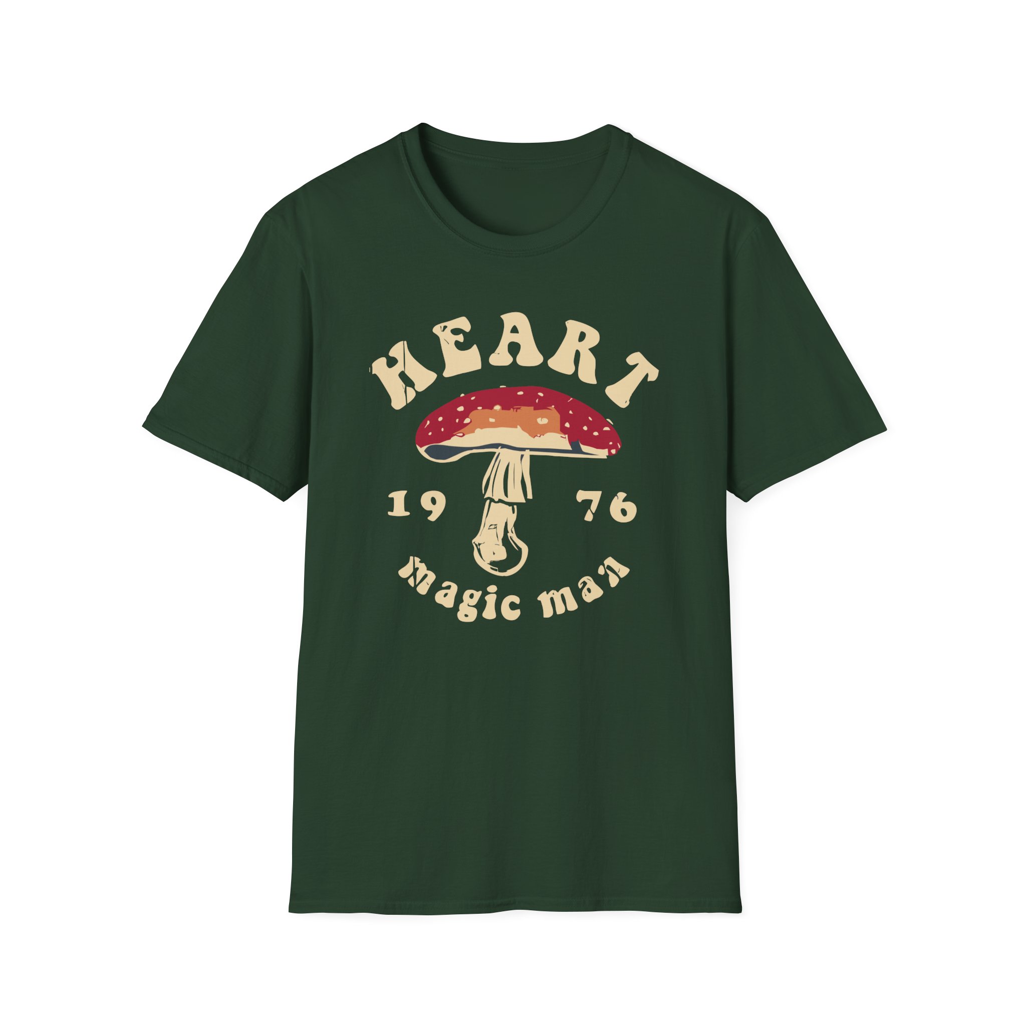 Heart Band Unisex Softstyle T-Shirt