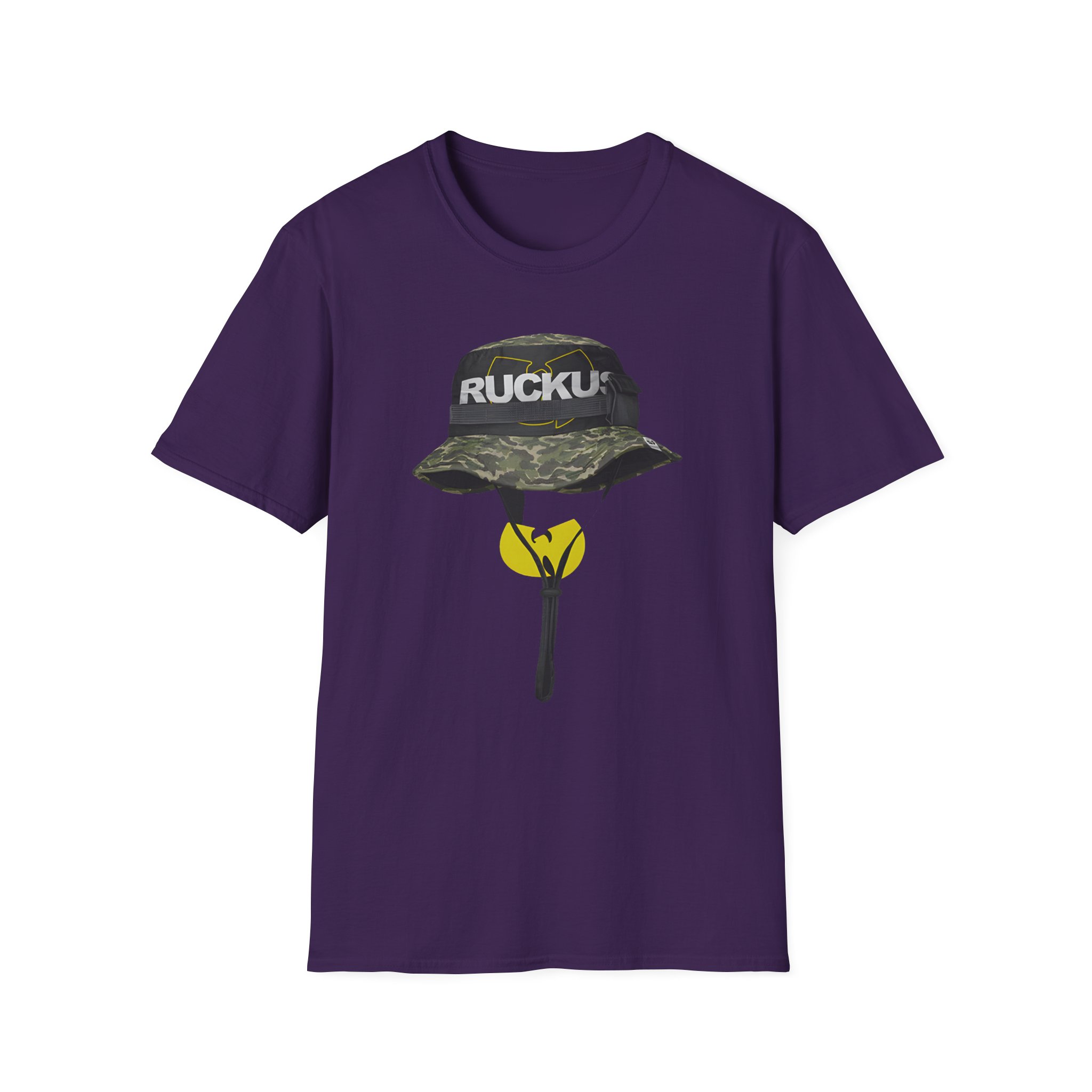 Wu Tang Clan Ruckus Bucket Unisex Softstyle T-Shirt