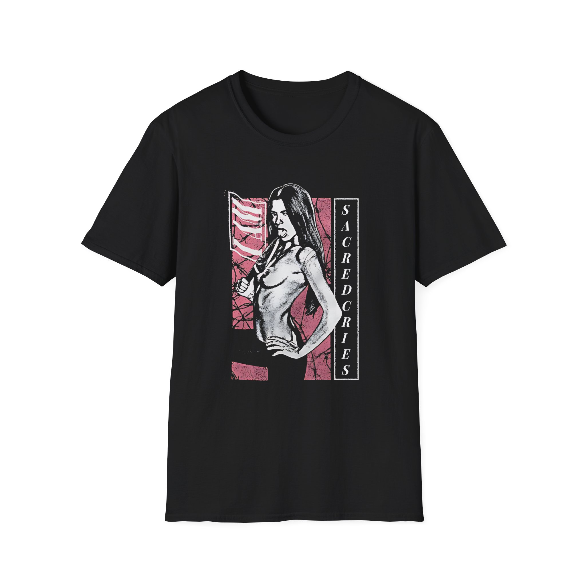 I AM Sacred Cries Unisex Softstyle T-Shirt