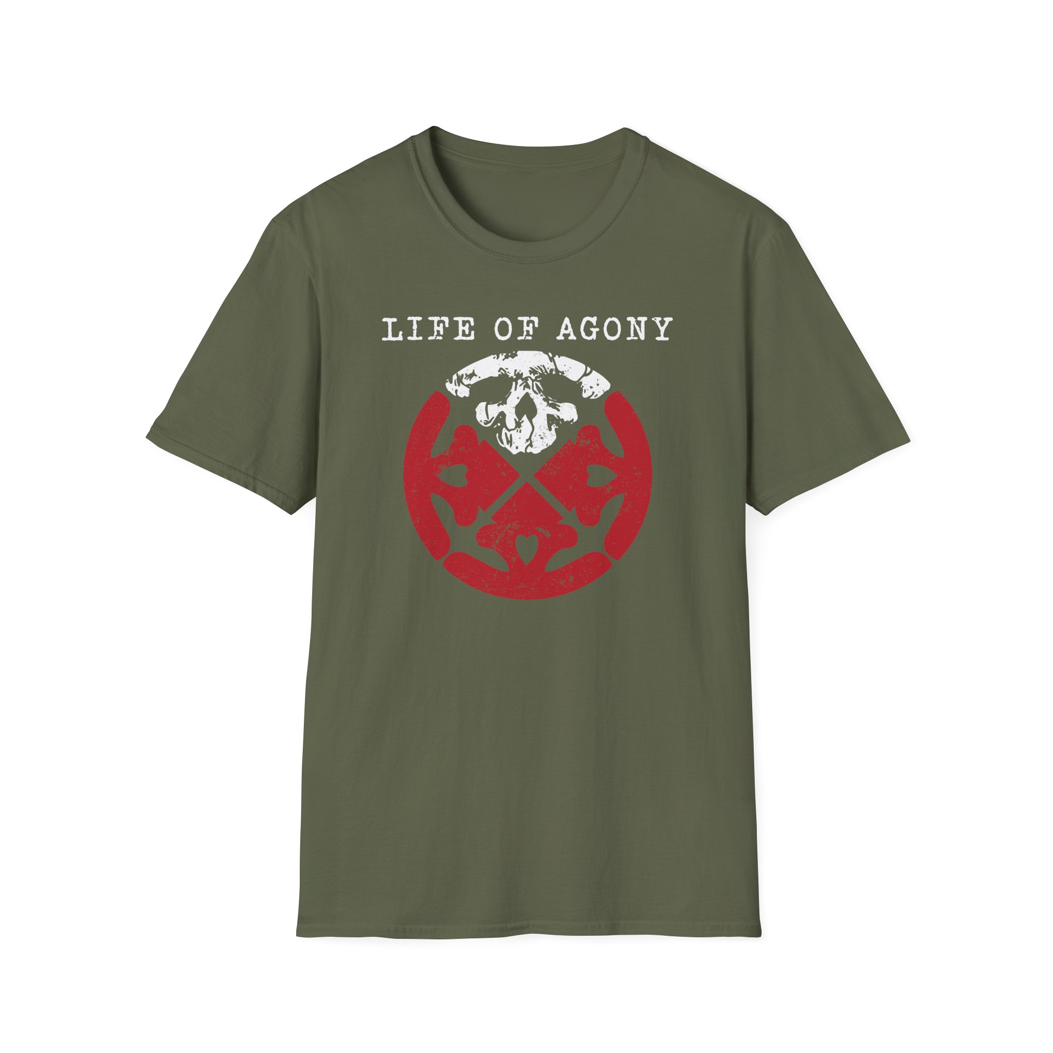 Vtg Life of Agony Band Music Star Unisex Softstyle T-Shirt