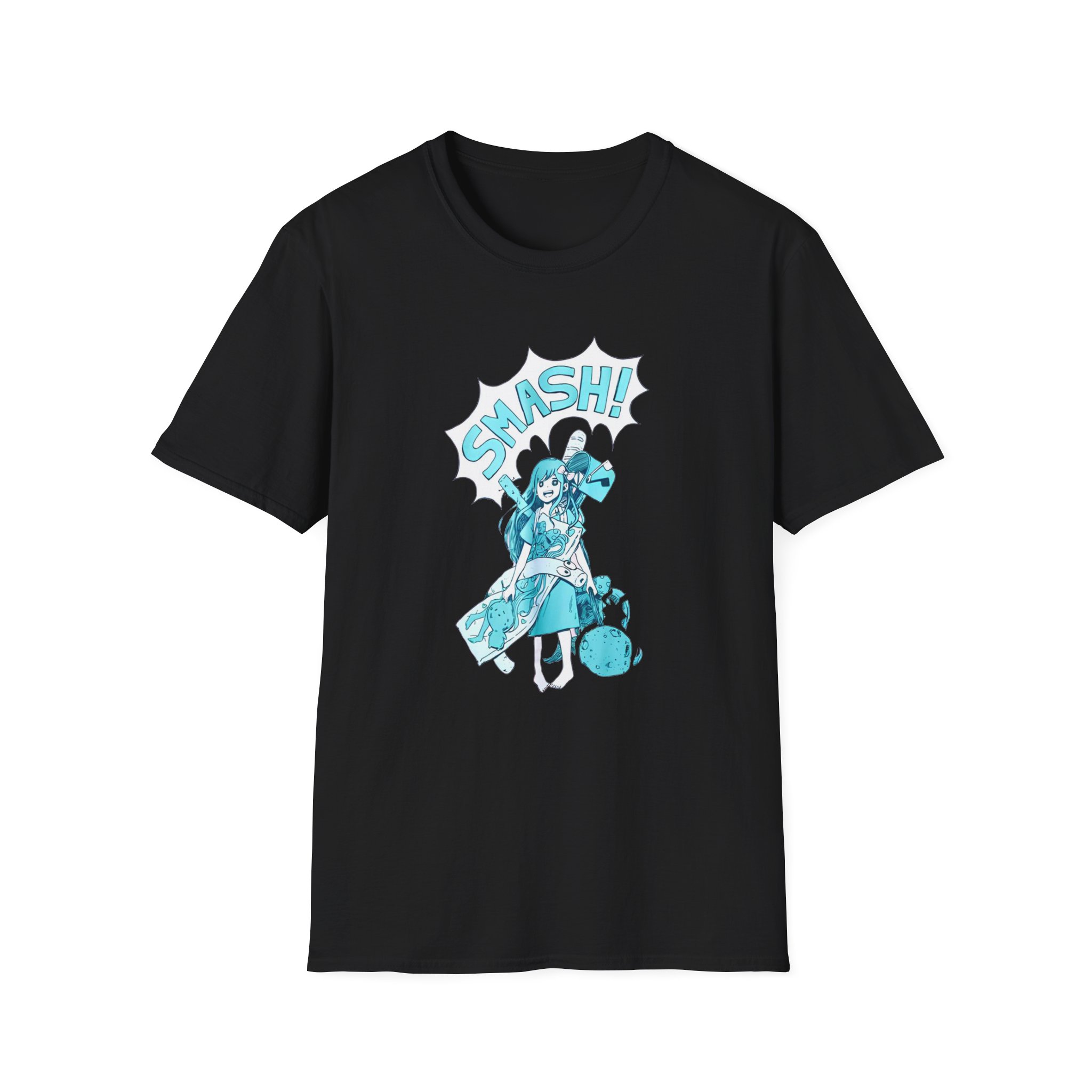 Omori Aubrey Smash! Unisex Softstyle T-Shirt