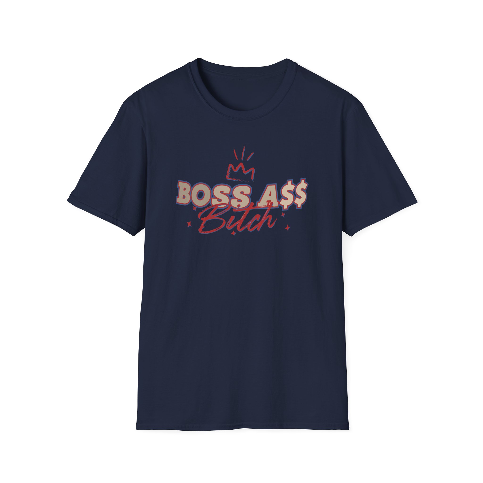 Ted Lasso Boss Ass Bitch Unisex Softstyle T-Shirt