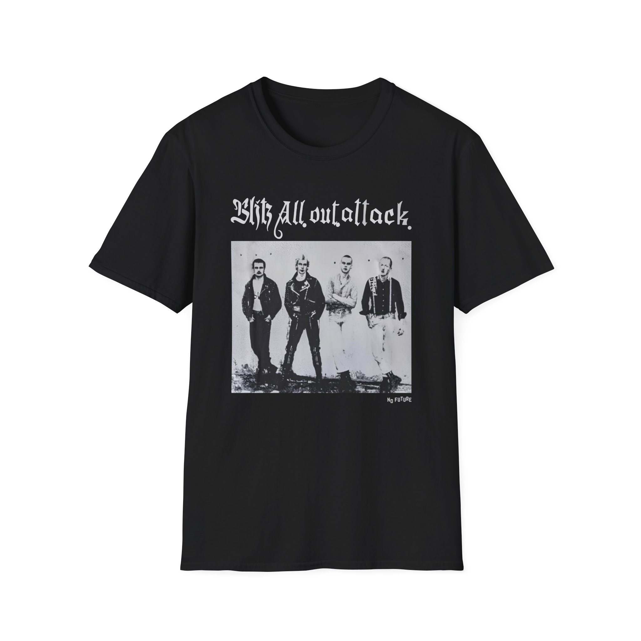 Blitz Voice Of A Generation Unisex Softstyle T-Shirt