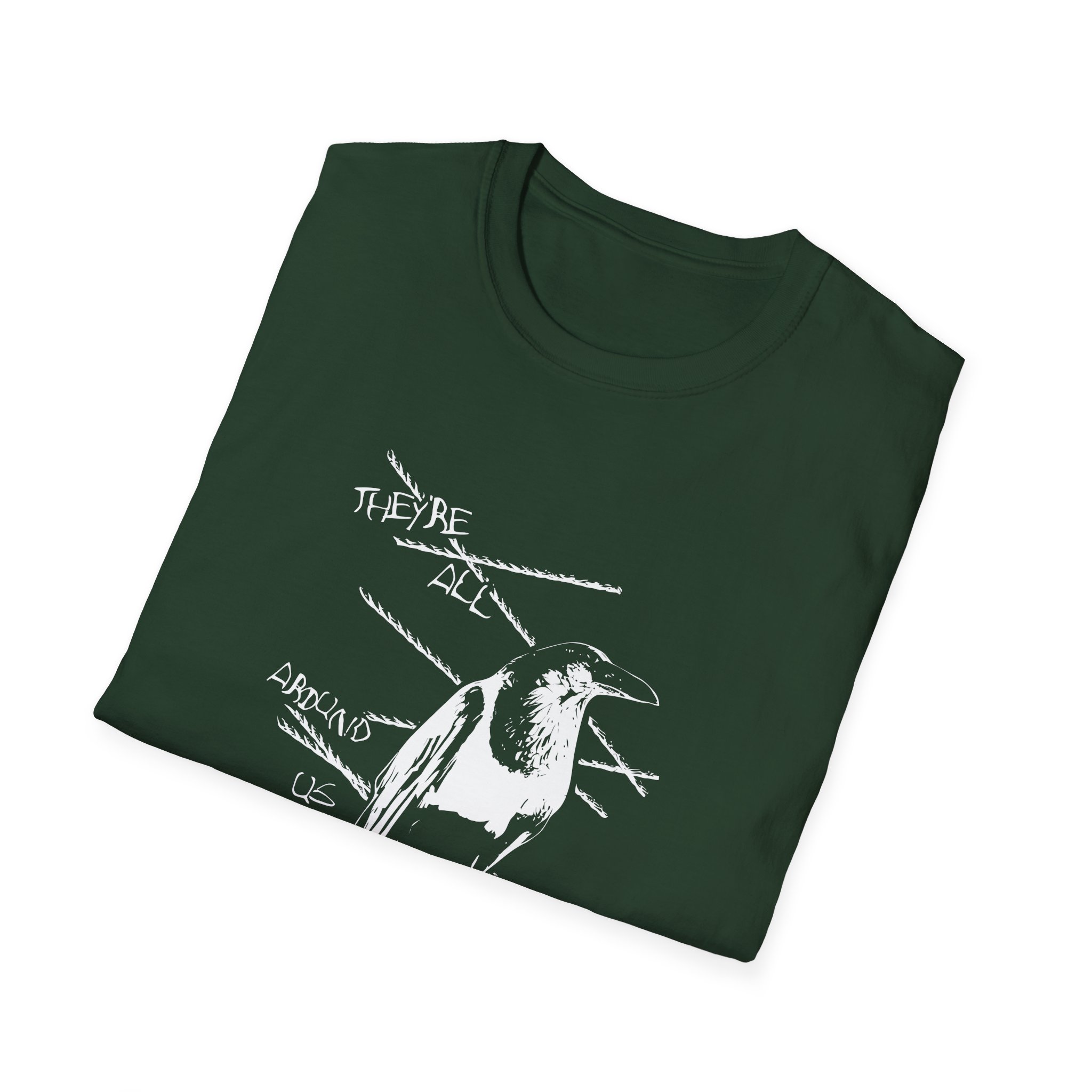 Poppy They're All Around Us Unisex Softstyle T-Shirt