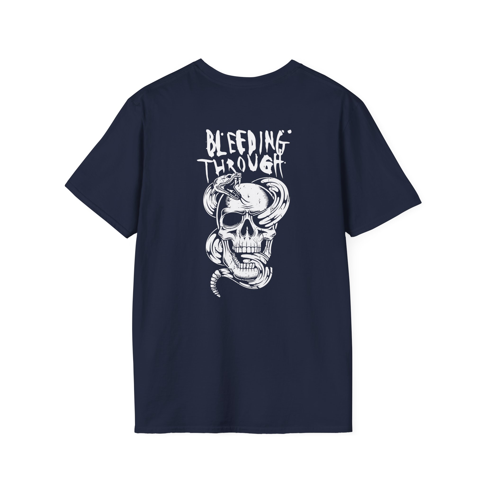 Bleeding Through SNAKE Unisex Softstyle T-Shirt