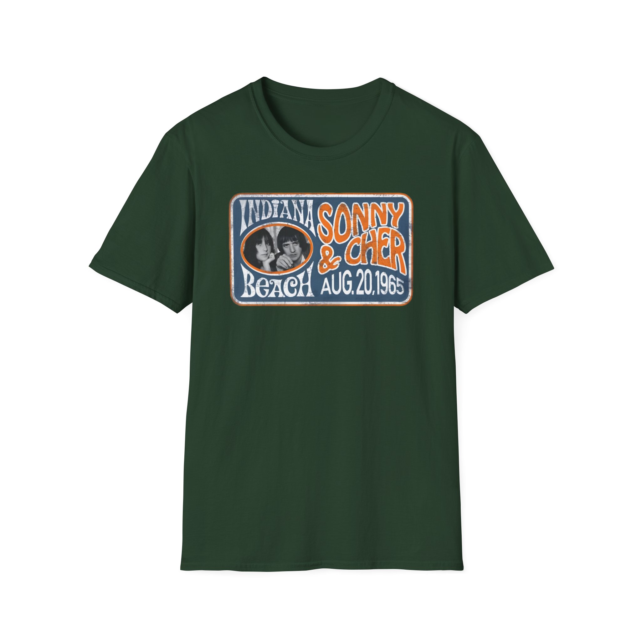 Sonny & Cher Indiana Beach Unisex Softstyle T-Shirt