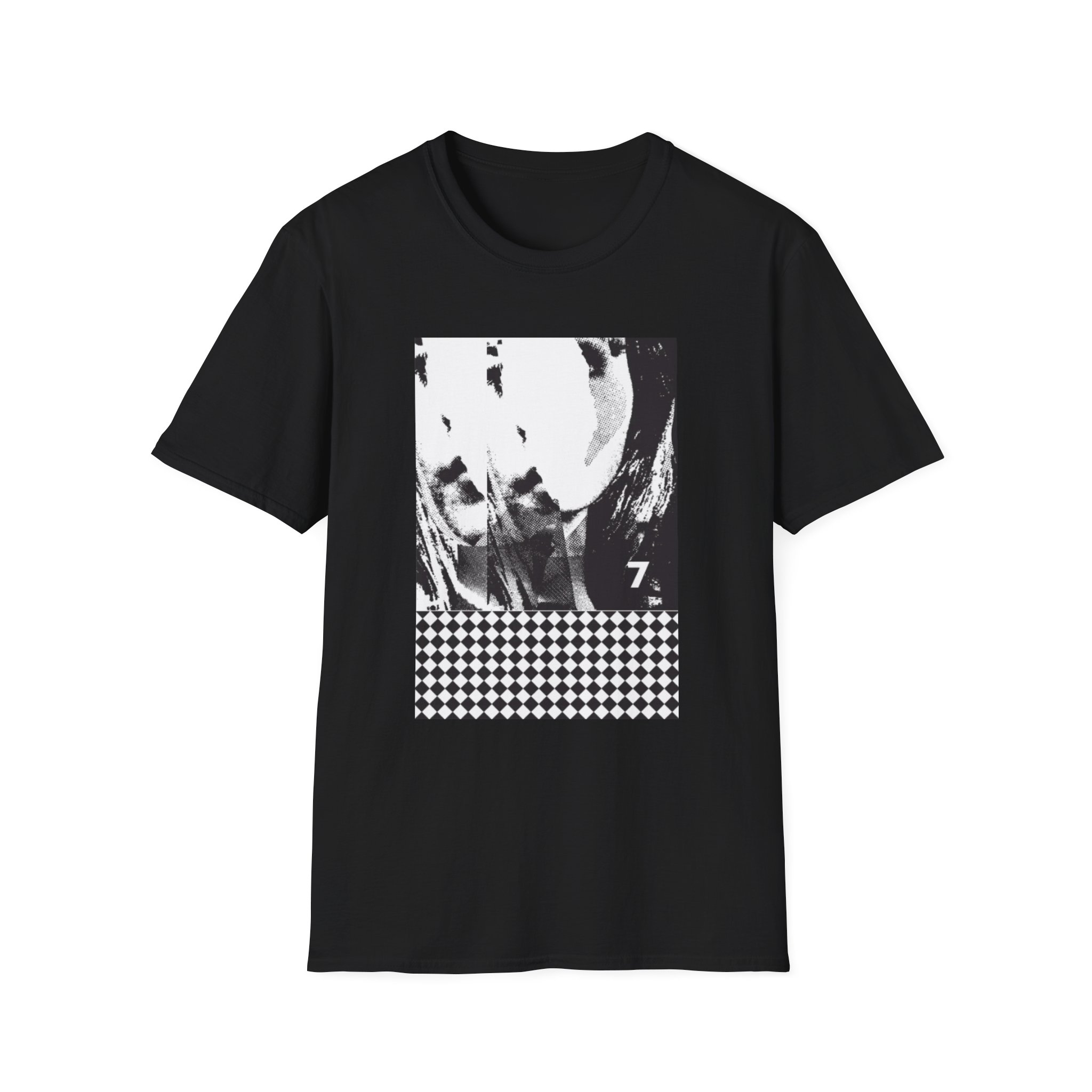 Beach House 7 Op Art Unisex Softstyle T-Shirt