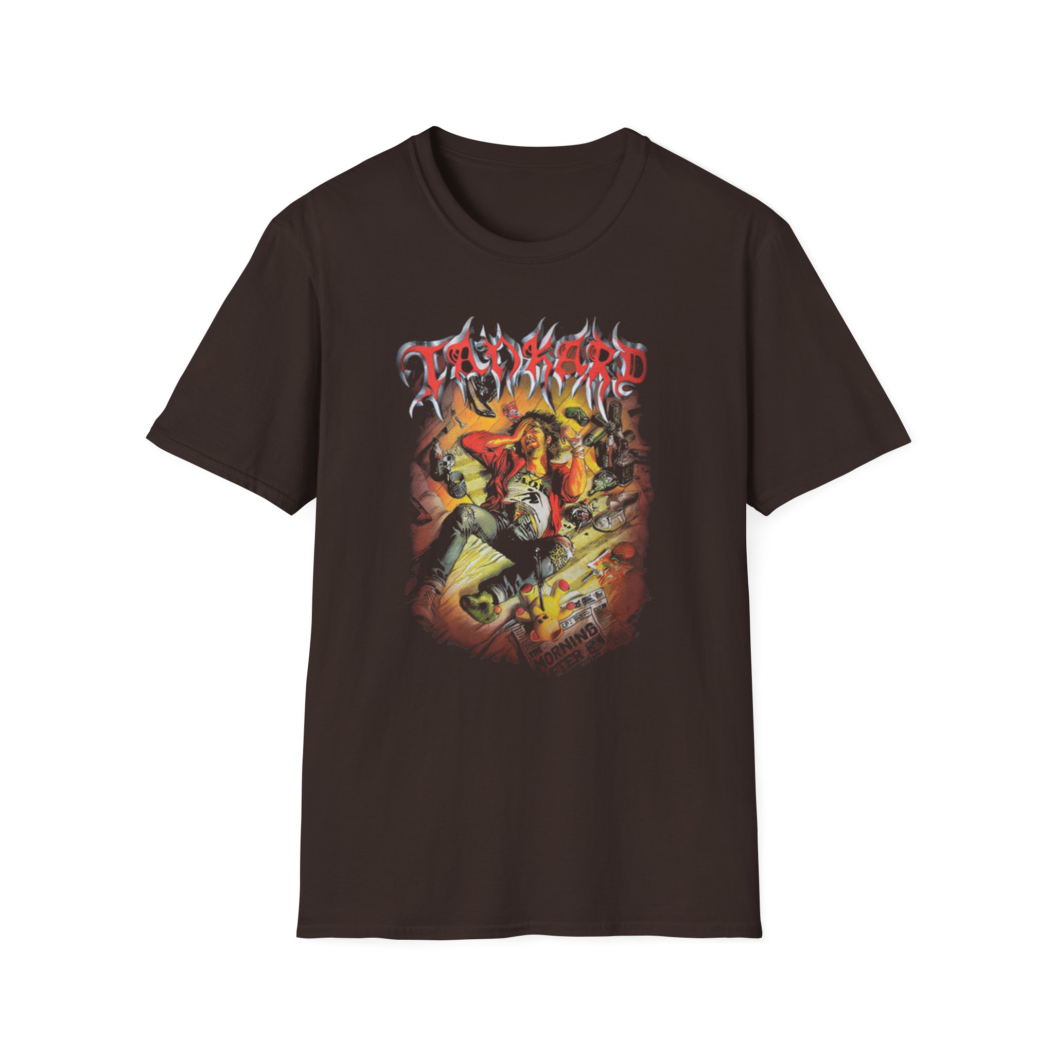 Tankard The Morning After Unisex Softstyle T-Shirt